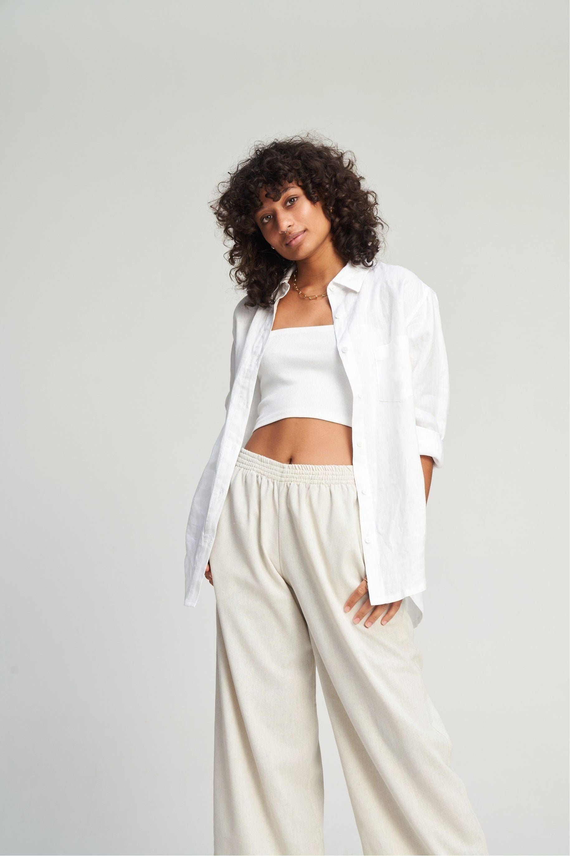 Lila Linen Shirt - Day Shades