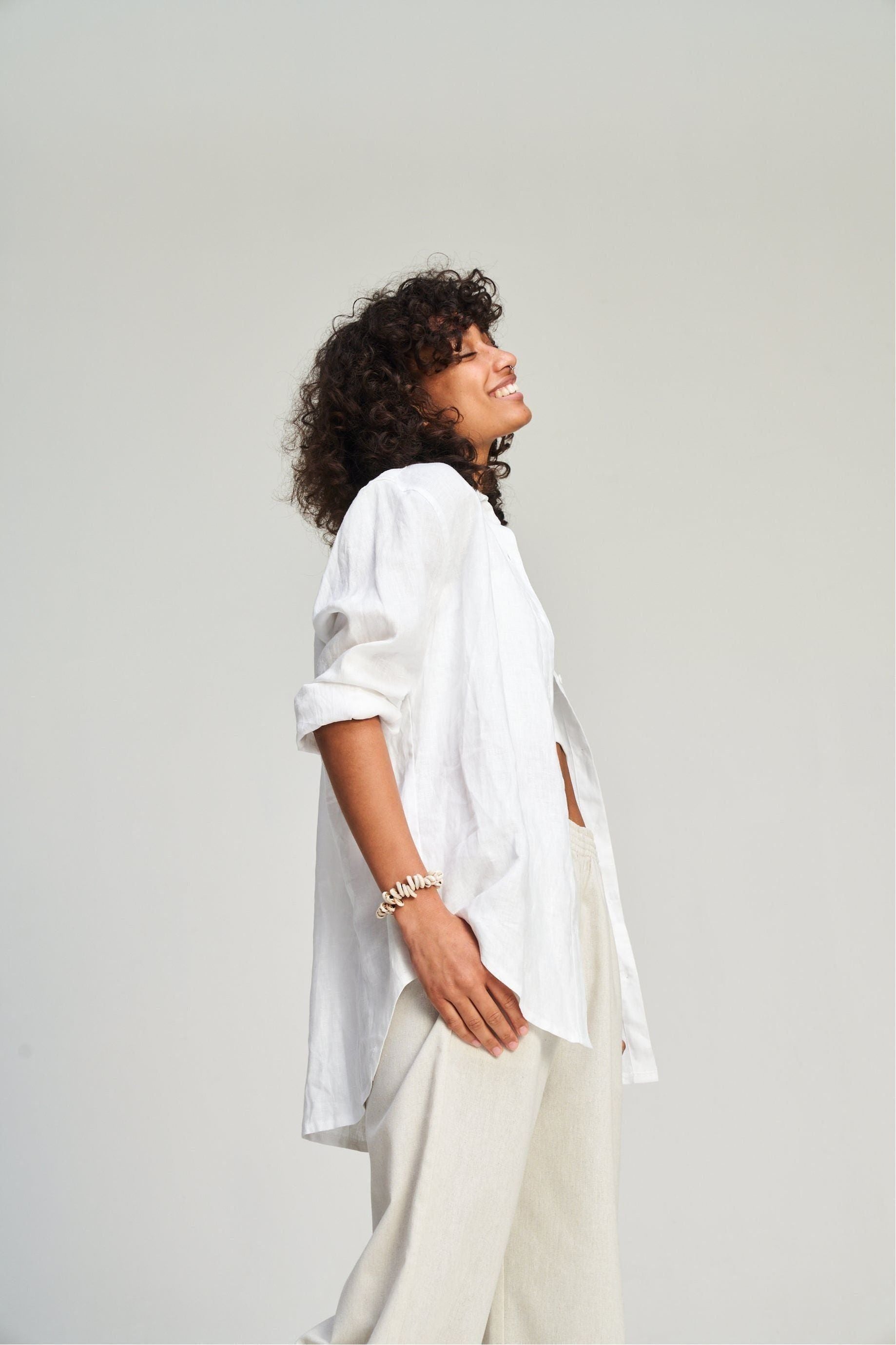 Lila Linen Shirt - Day Shades