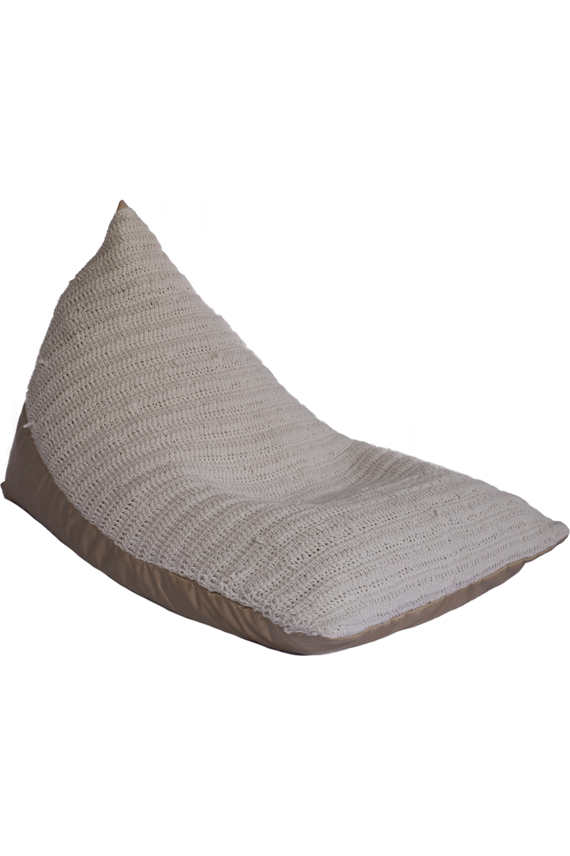 Macrame bean bag
