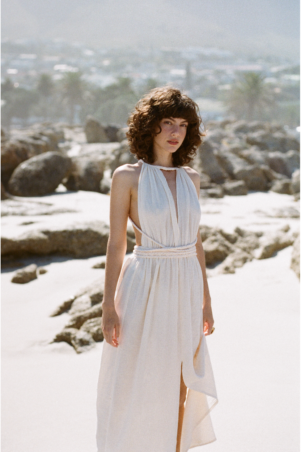 Grecian beach dress hot sale
