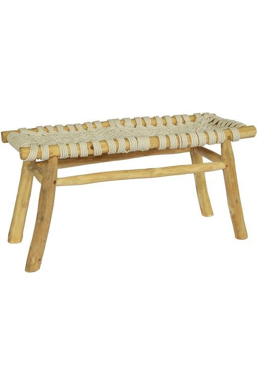 Macrame bench