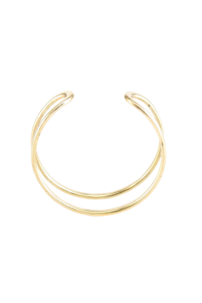 Tribal bangle brass