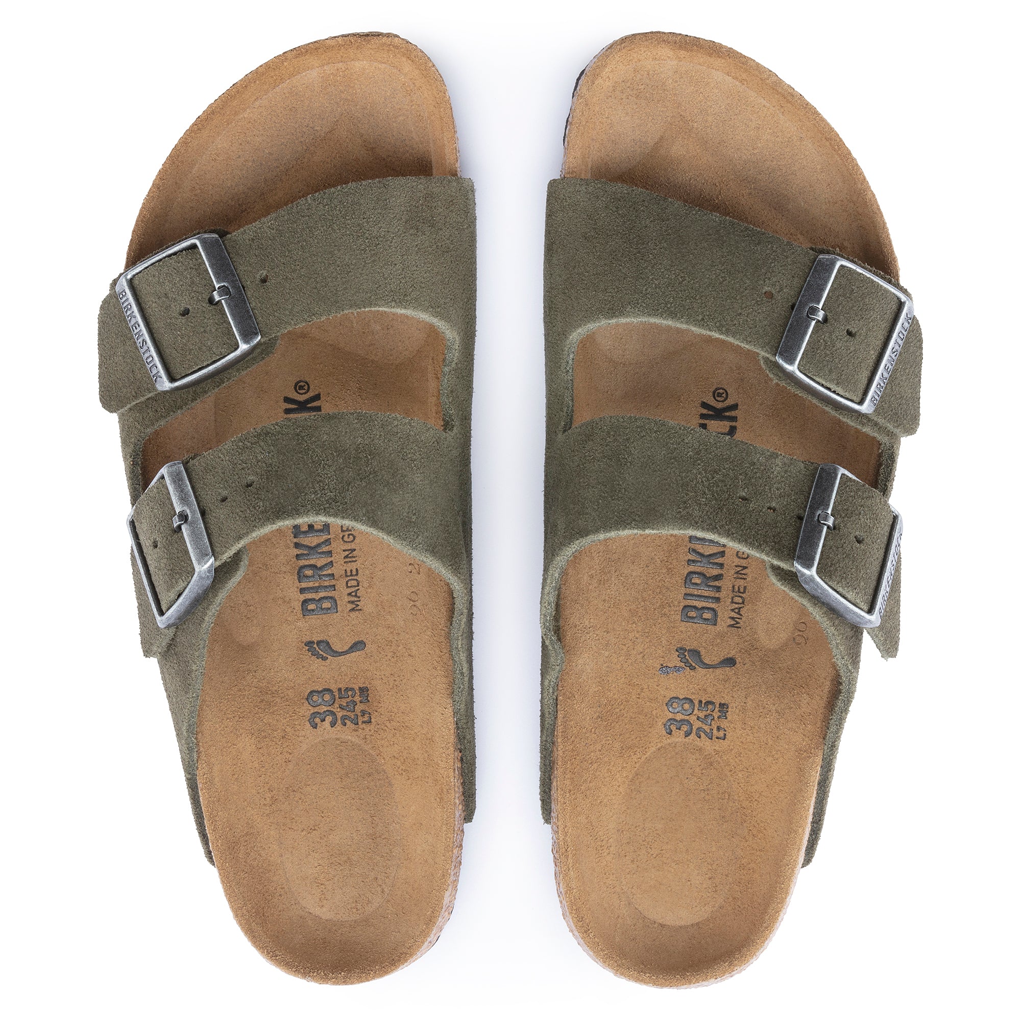 Birkenstock Arizona Suede - Thyme