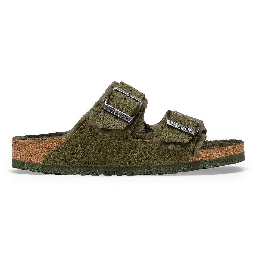 Birkenstock Arizona Shearling - Thyme