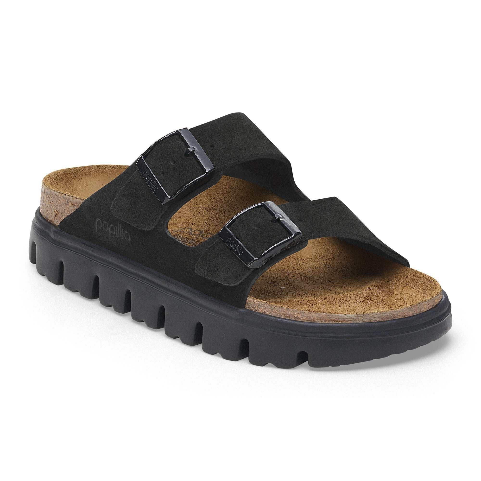 Birkenstock Arizona Chunky Suede - Black