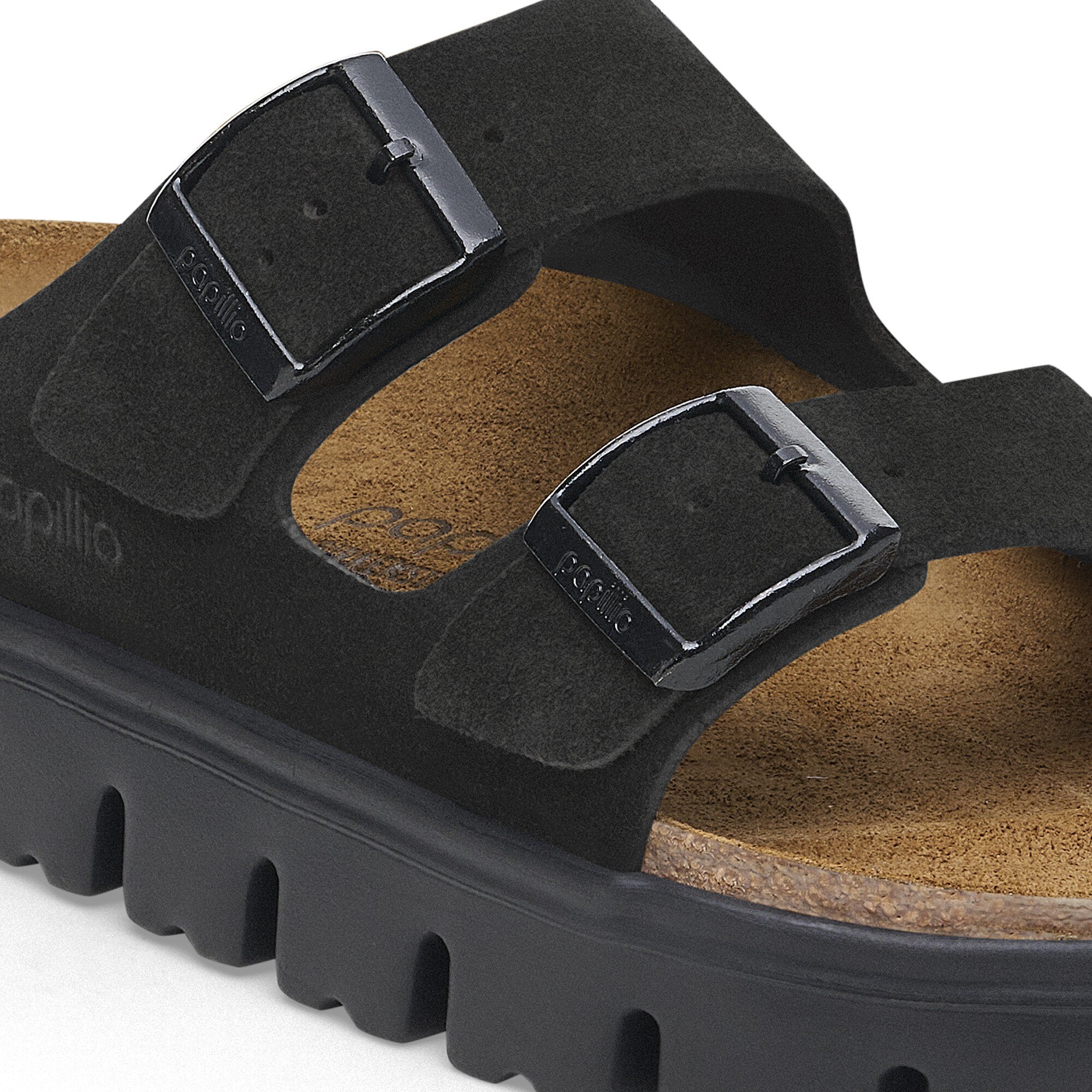 Birkenstock Arizona Chunky Suede - Black