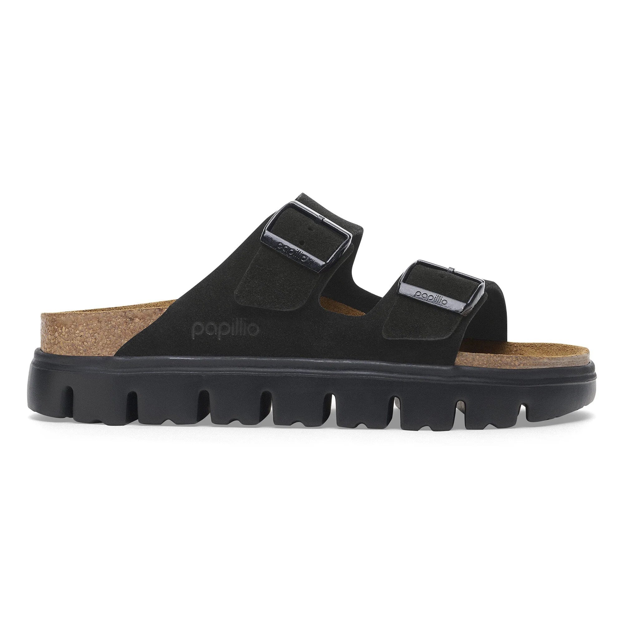 Birkenstock Arizona Chunky Suede - Black