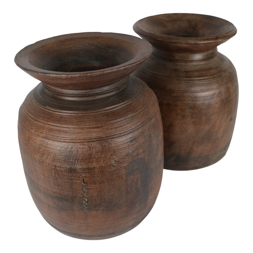 Wooden Oil Pot