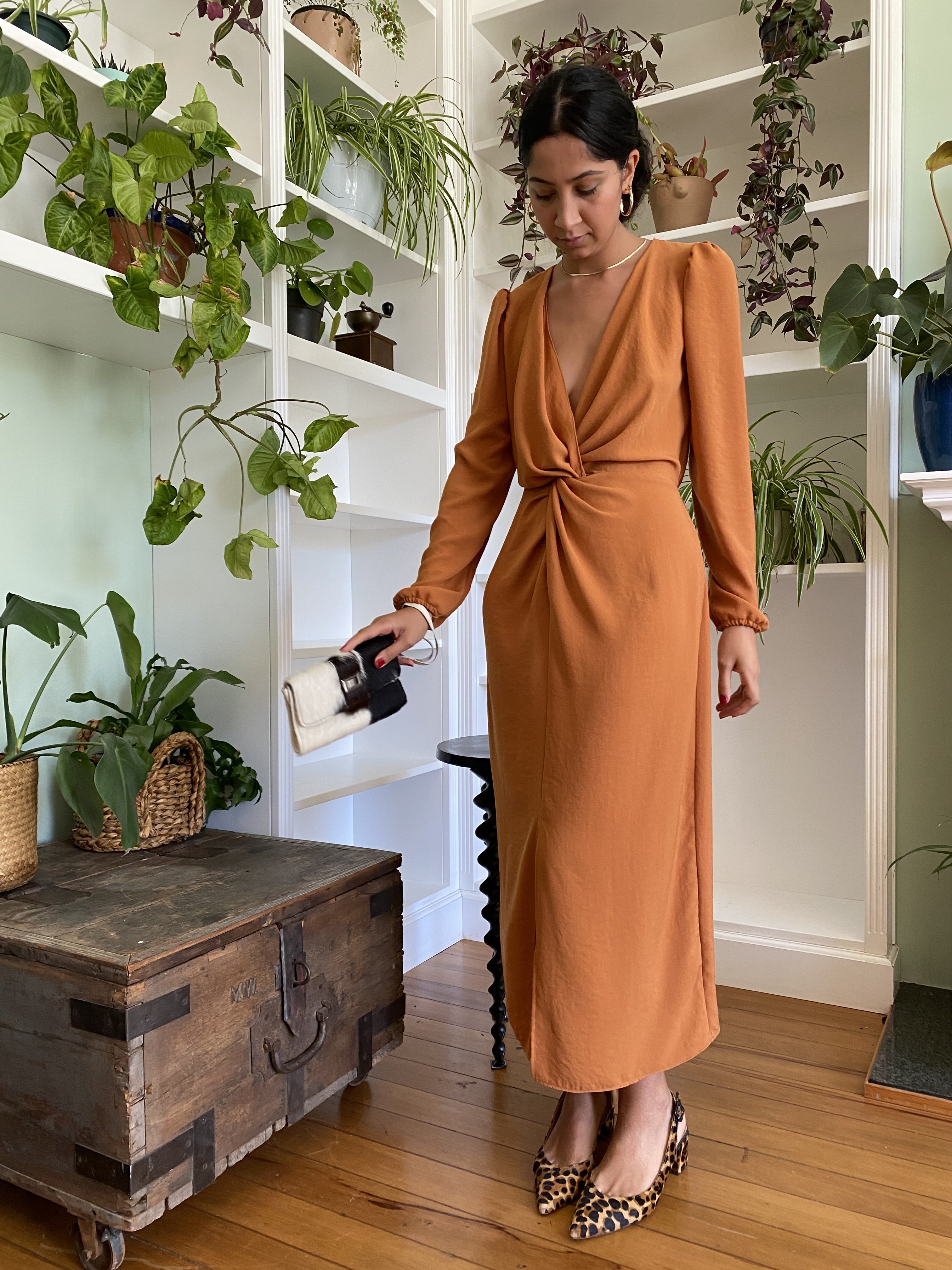 Knot Dress Long Sleeve