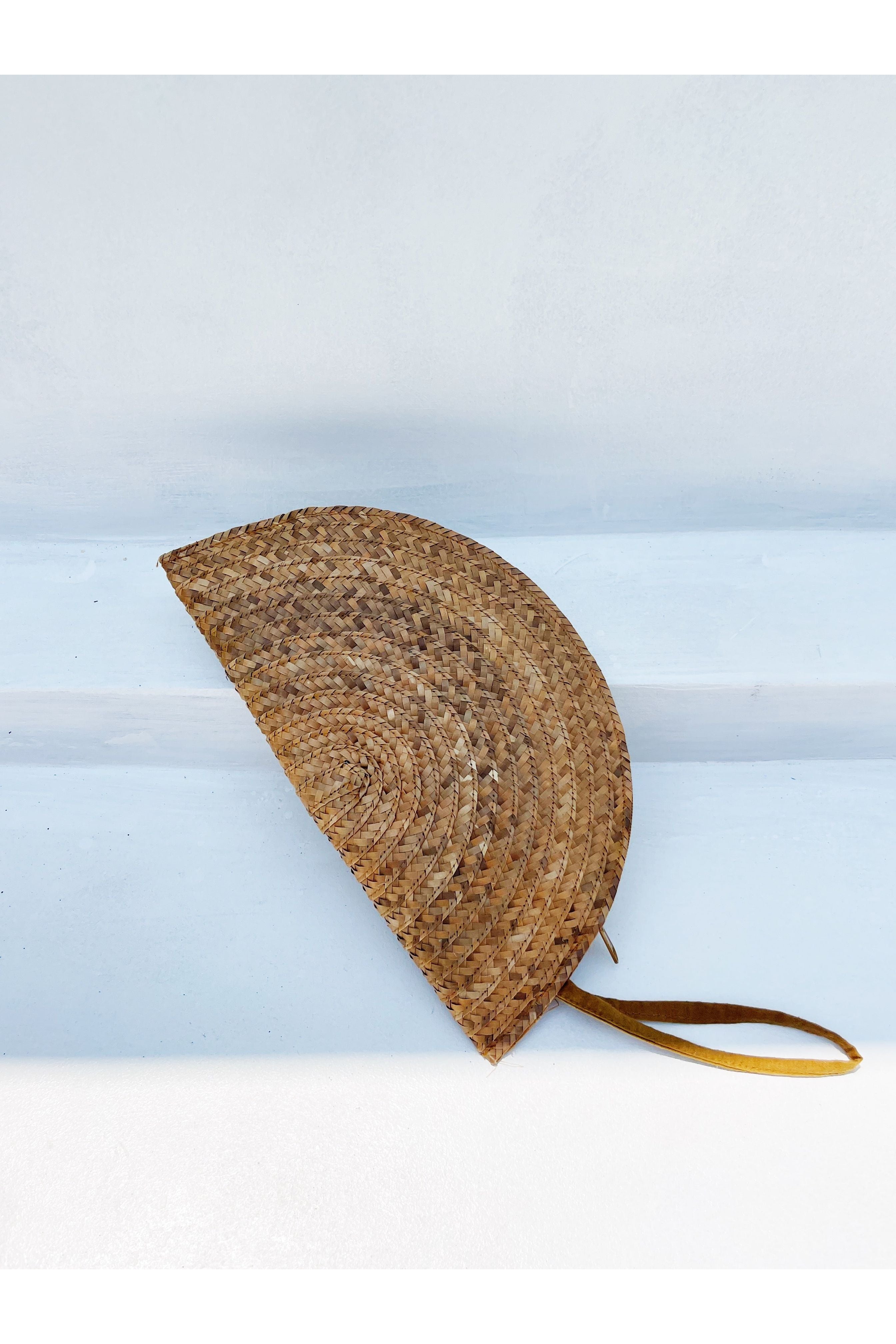 Sienna - Raffia Half Moon