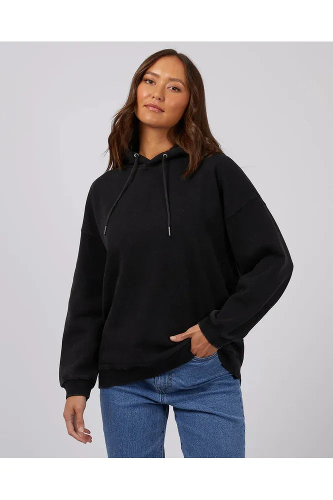 ST Oversized Hoody -  Washed Black