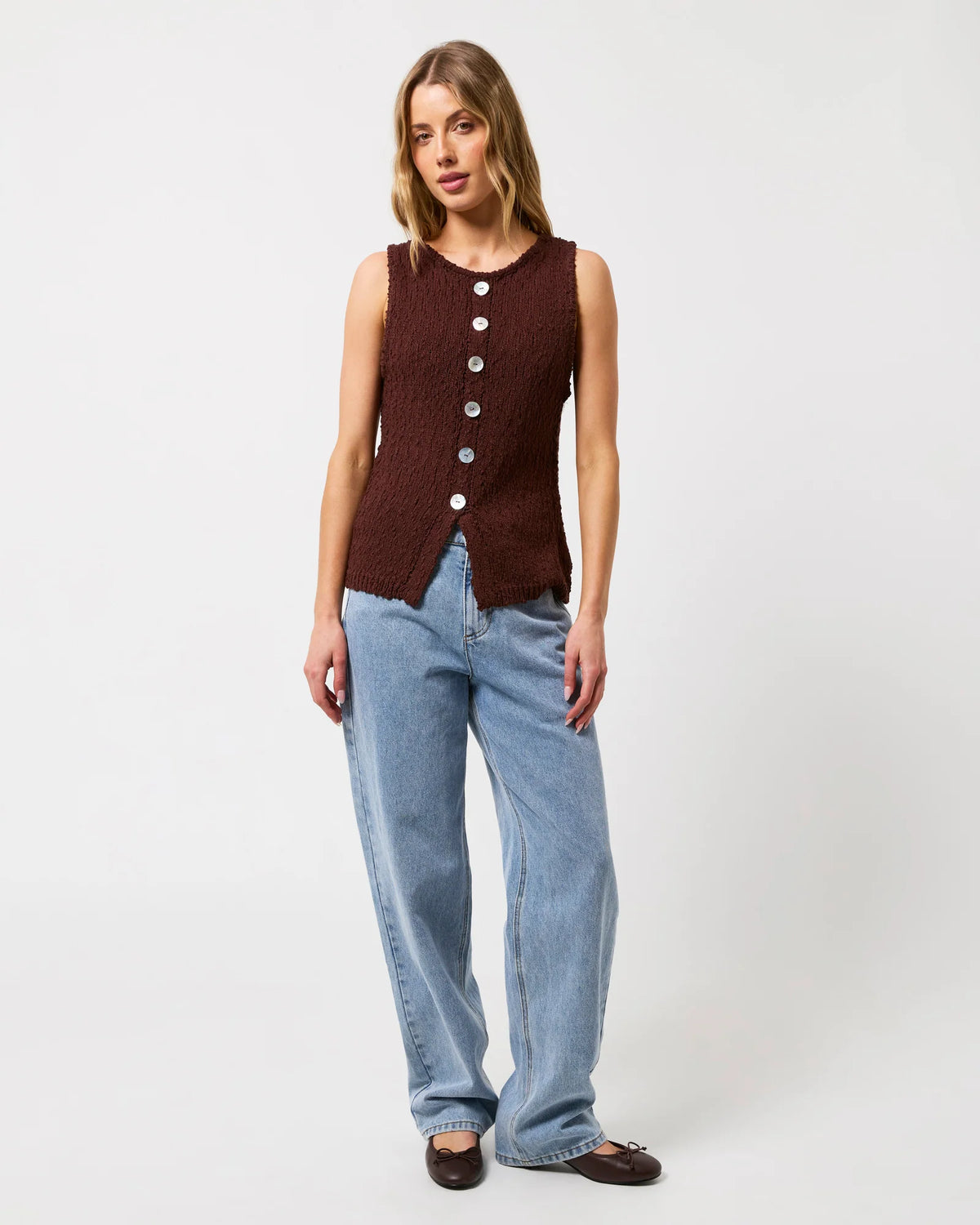 Belle Knit vest
