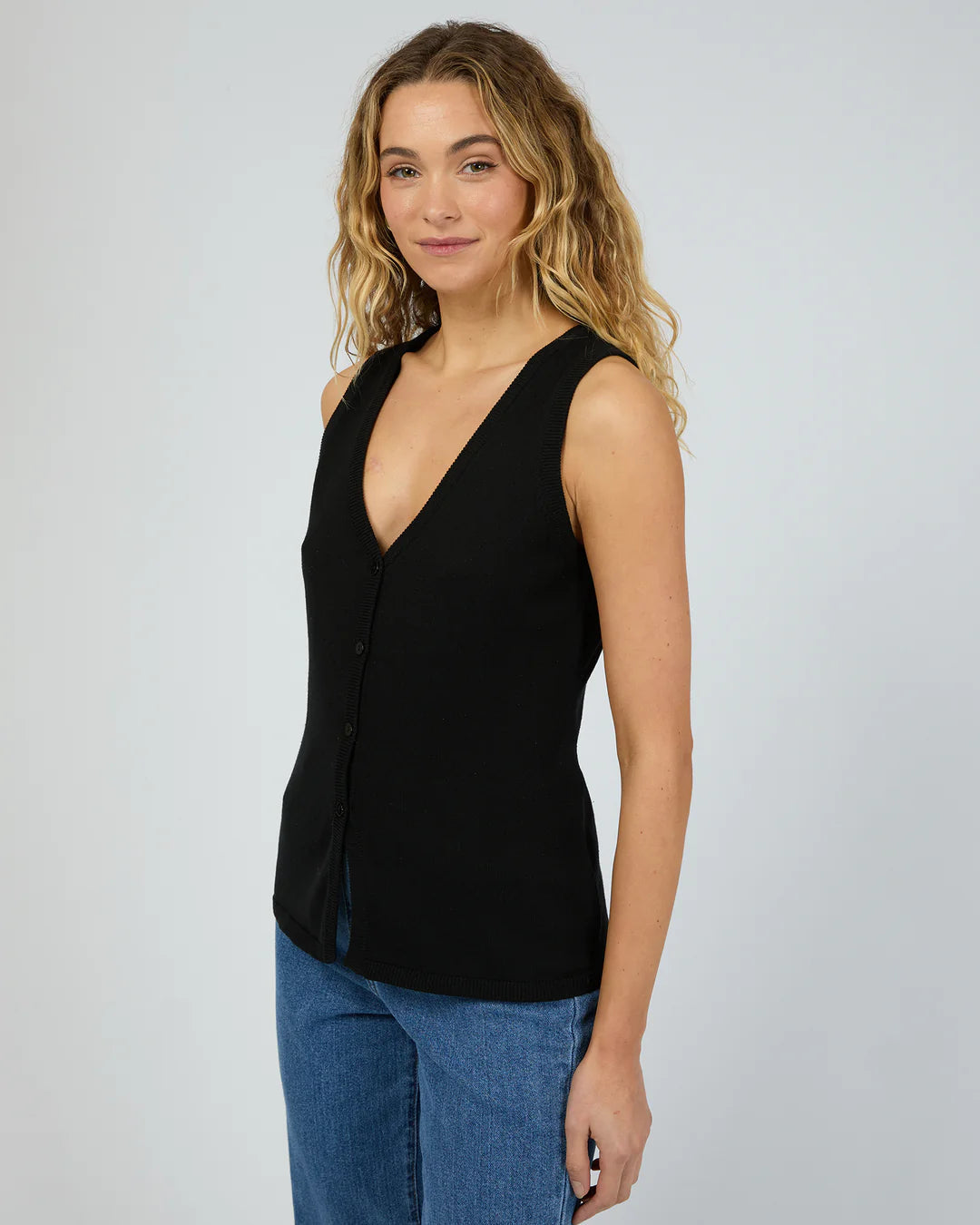 Dustin Vee Top - Black