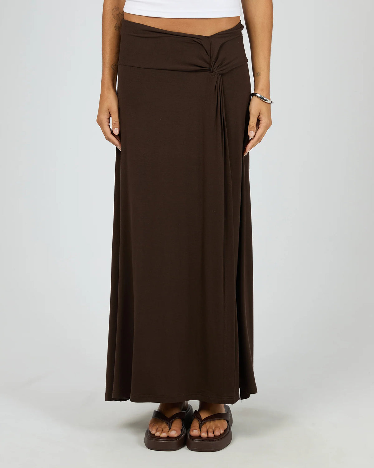 Twist Maxi Skirt