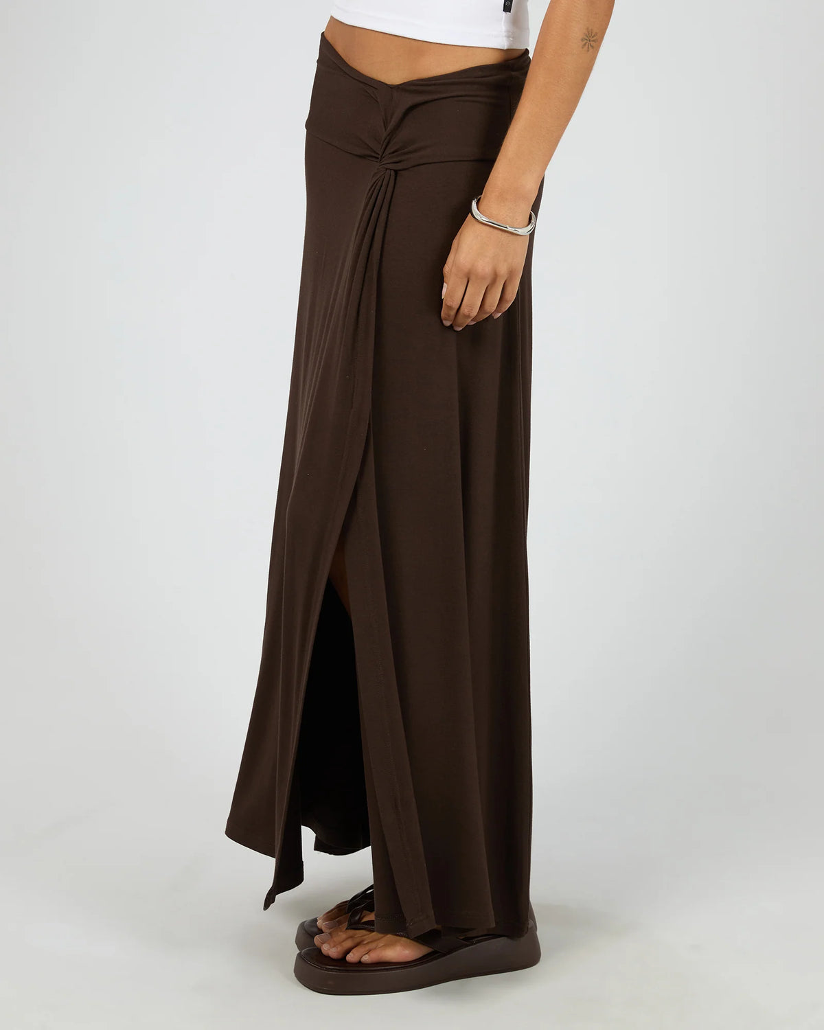 Twist Maxi Skirt
