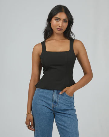 Broadway Peplum Top