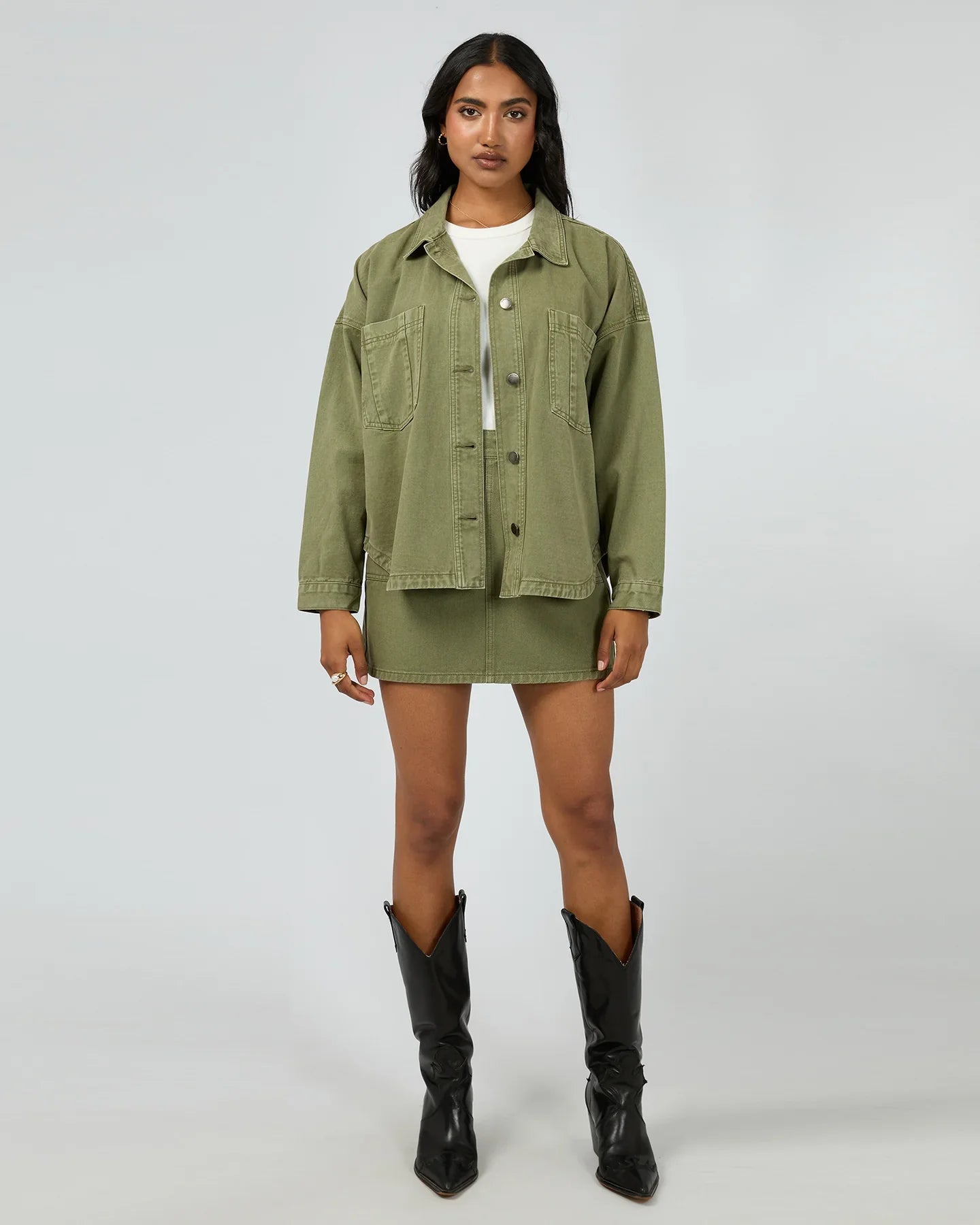 Dale Shacket Khaki