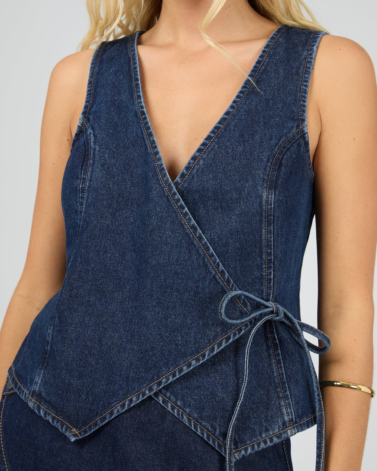 Bailey Denim Vest
