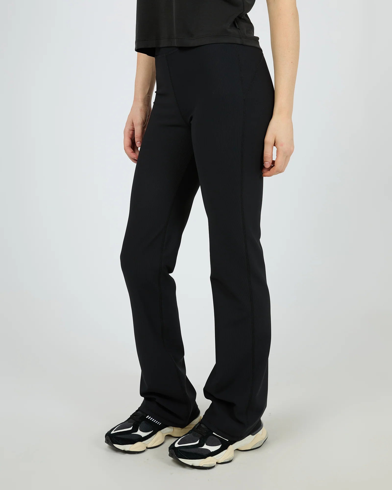 Rib Flare Pants