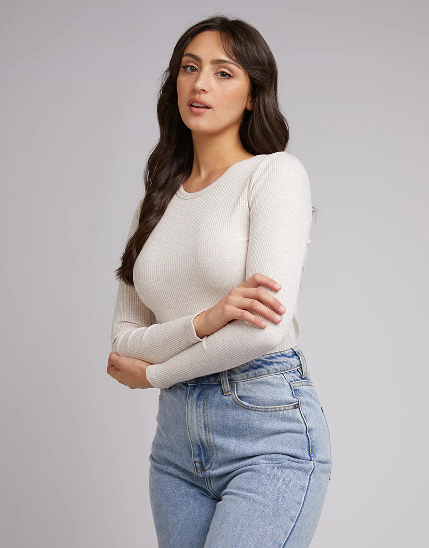 Eve Long Sleeve - Oatmeal