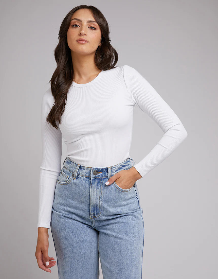 Eve Long Sleeve - White