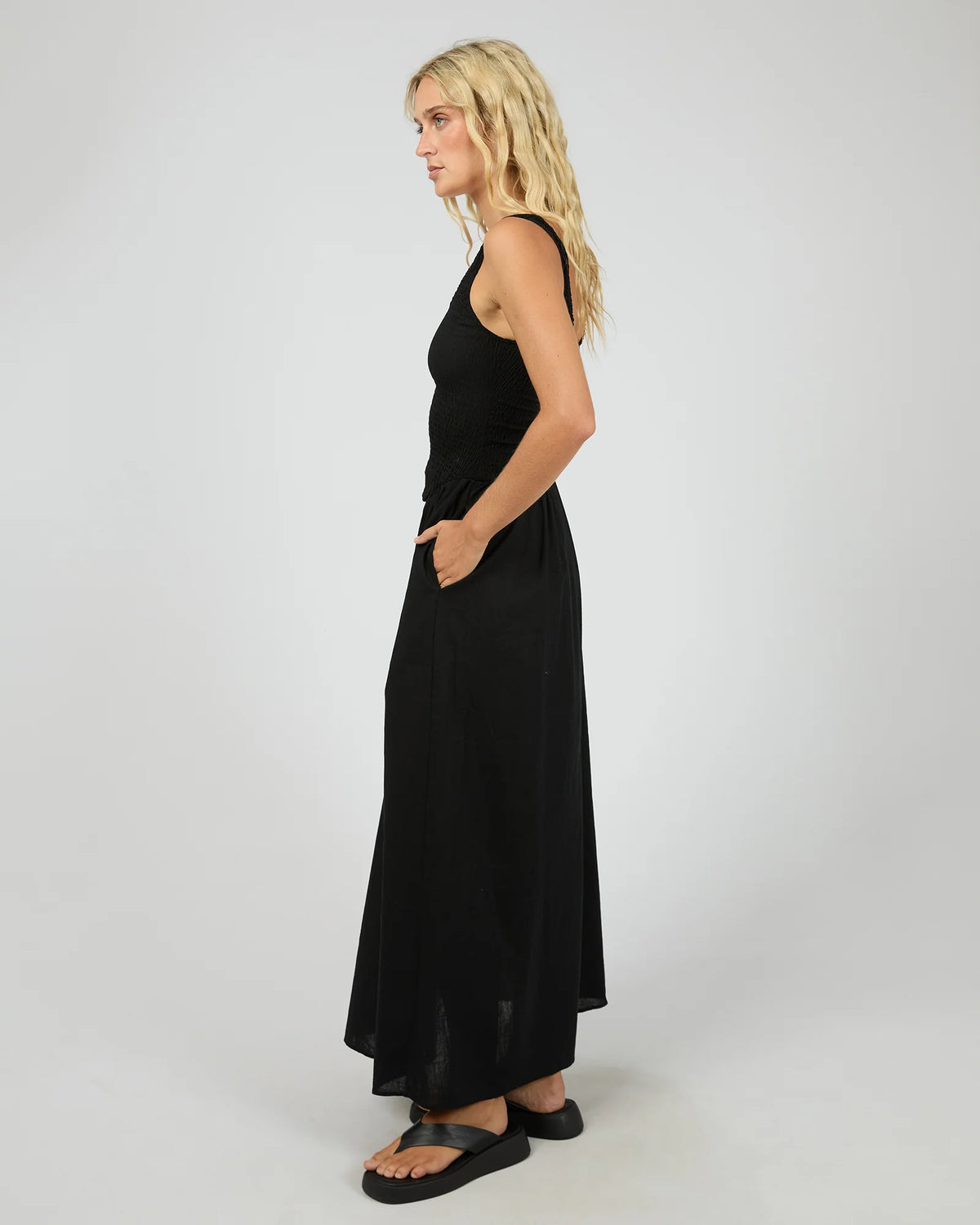 Essential Maxi Dress - Black