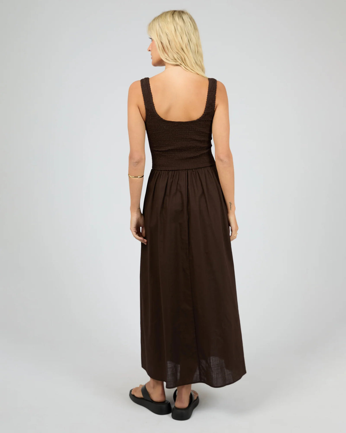 Essential Maxi Dress - Brown