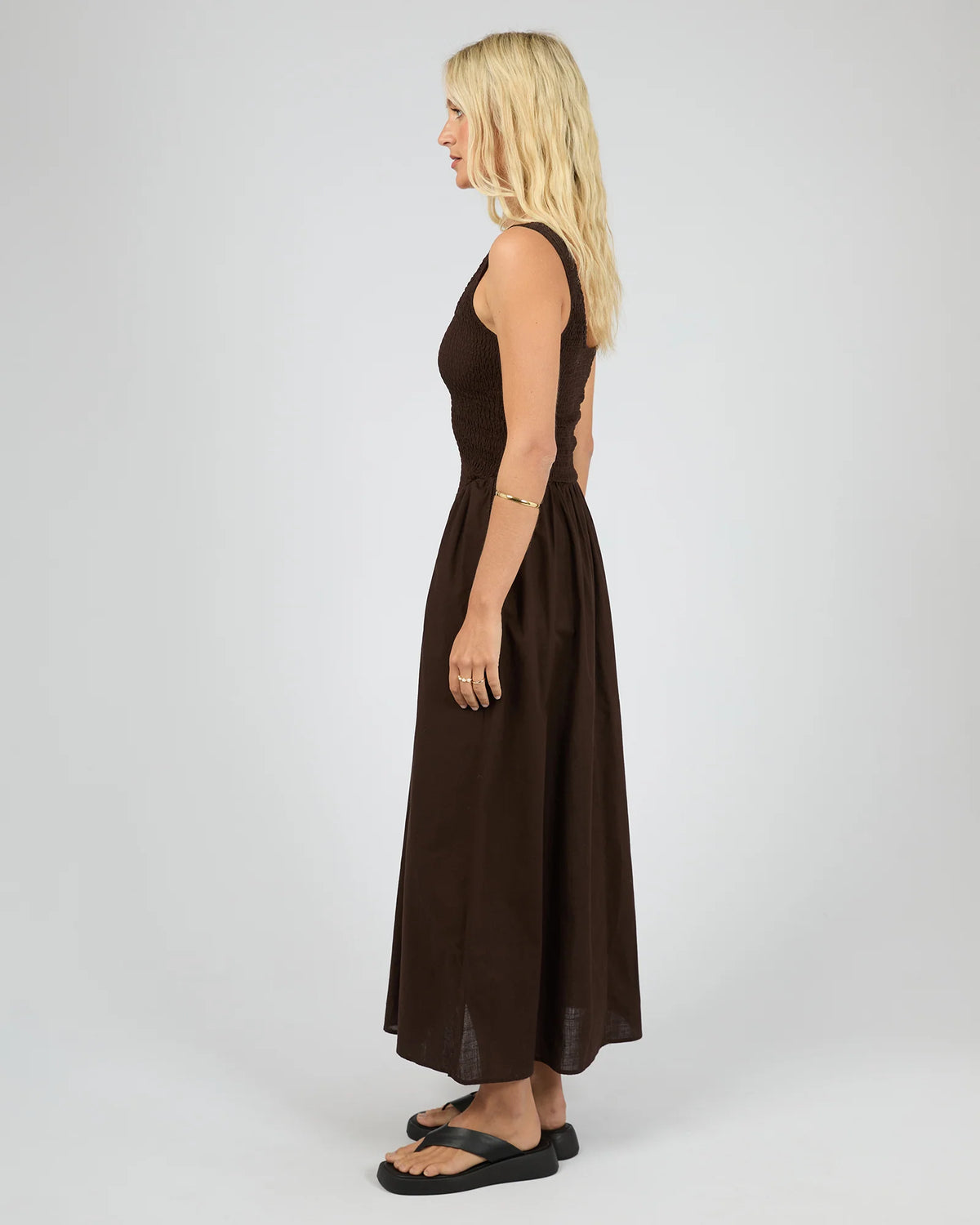 Essential Maxi Dress - Brown