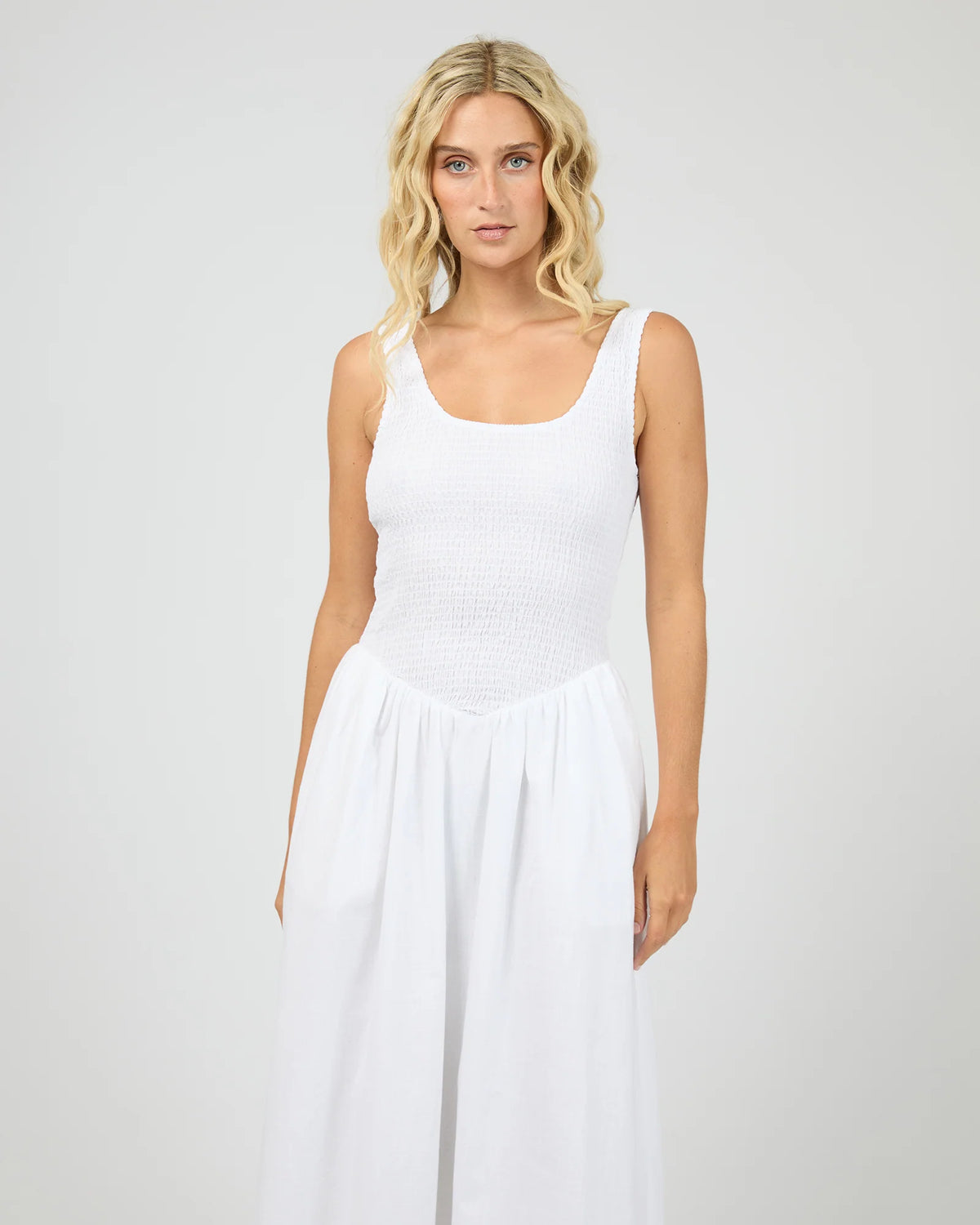 Essential Maxi Dress - White