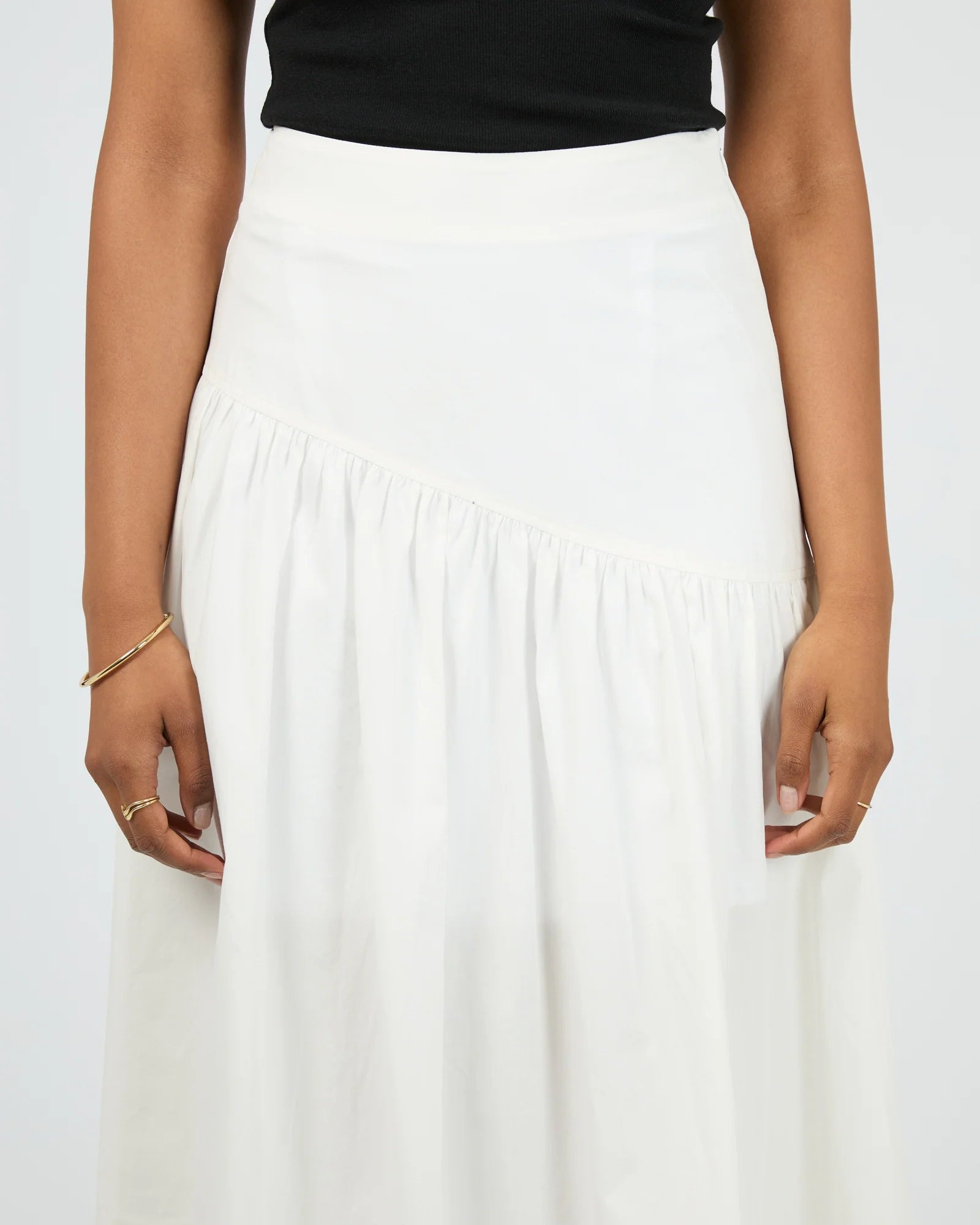 Essential Asym Maxi Skirt