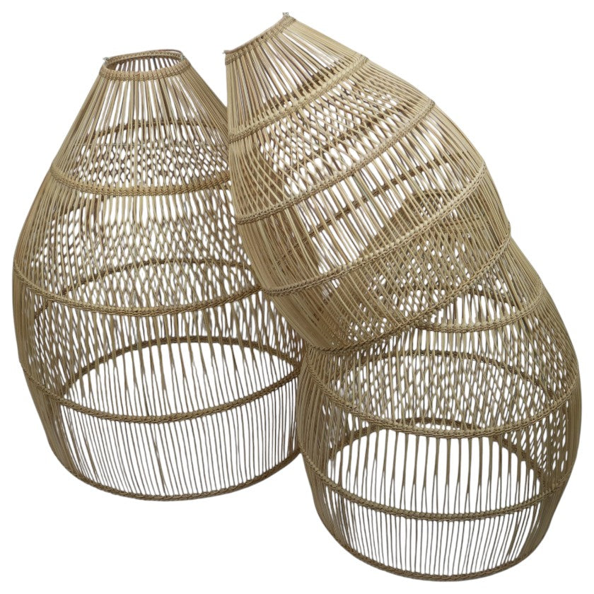 Rattan Cone Lampshade