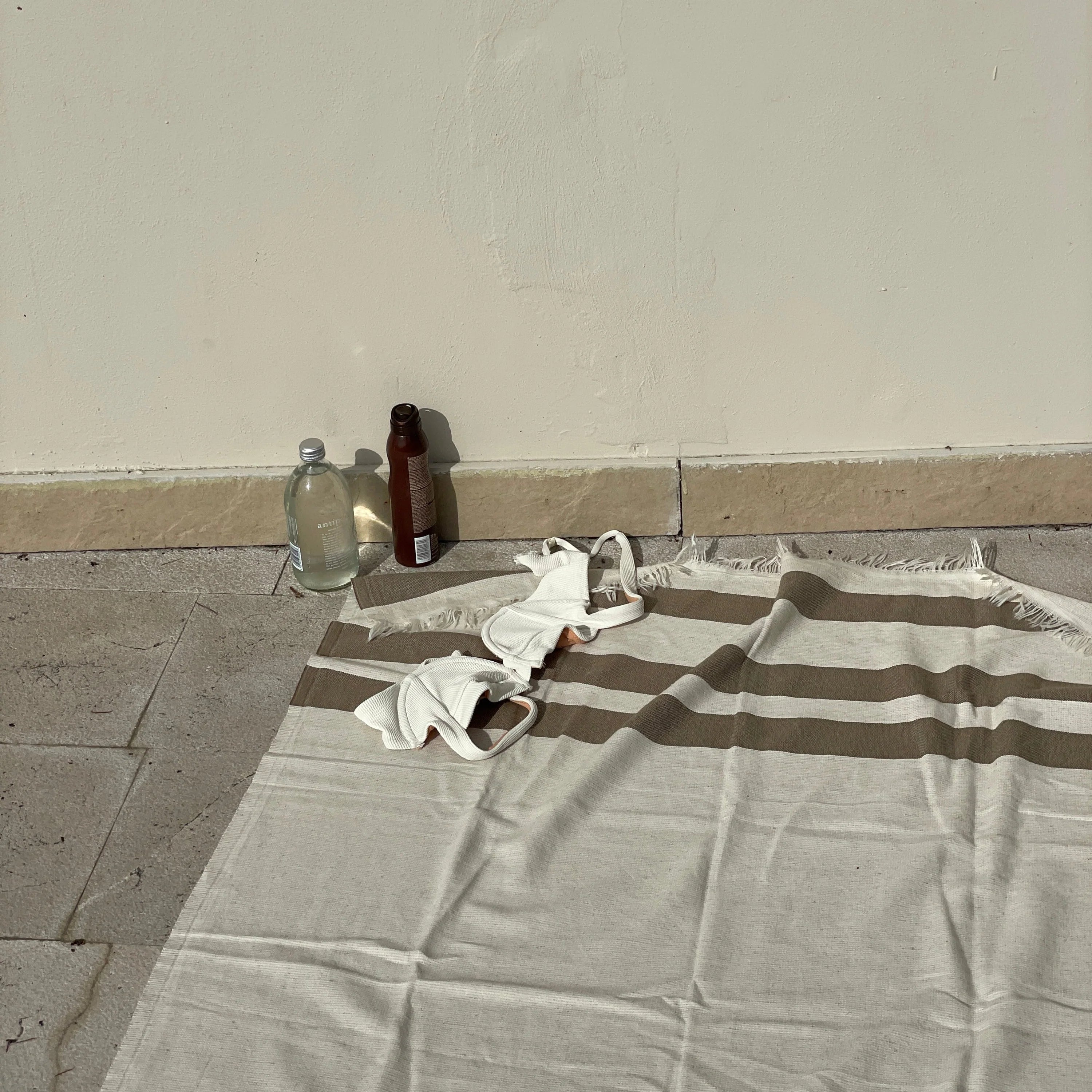 Turkish Cotton Towel - Ibiza Butternut