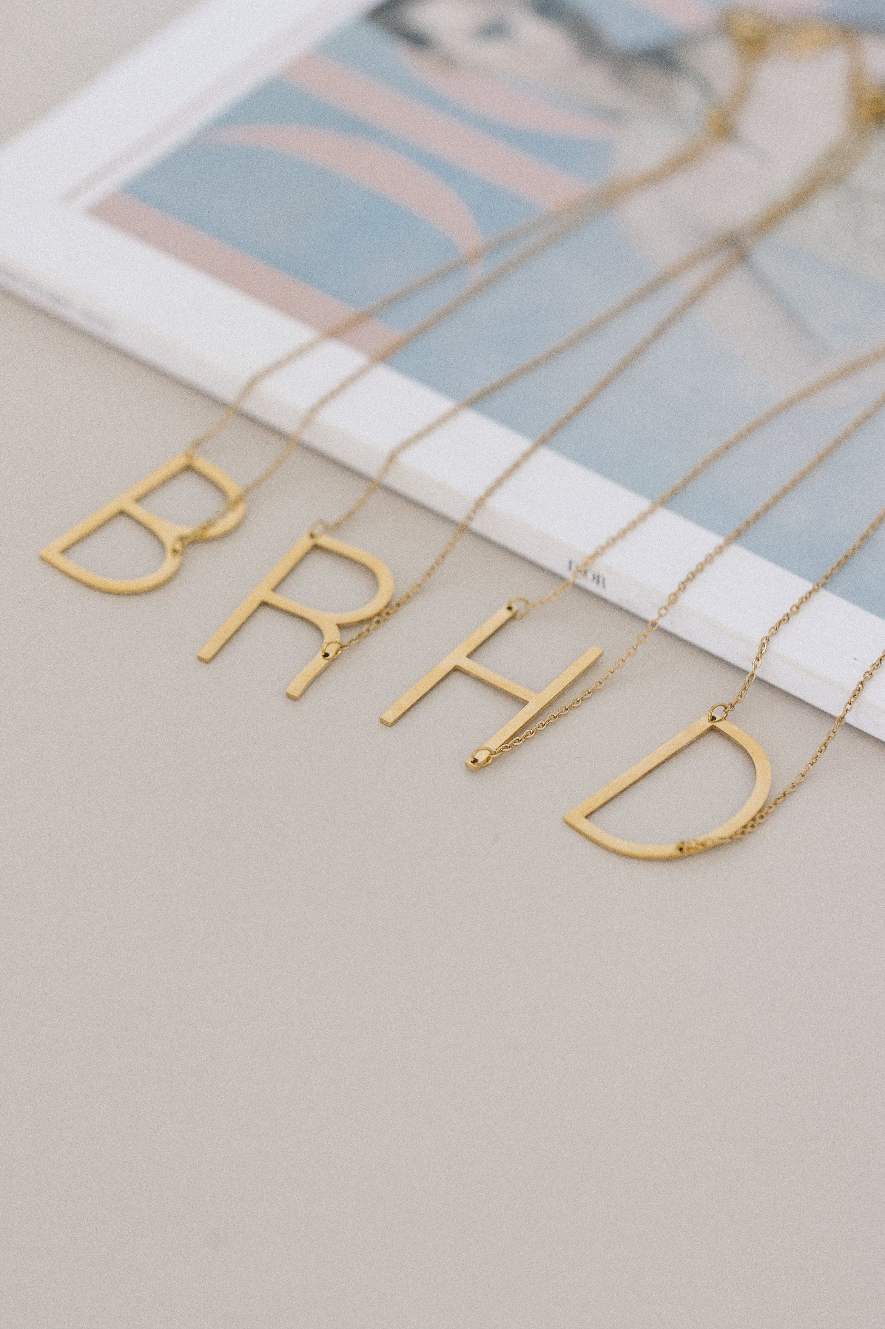 Capital Letter Necklace