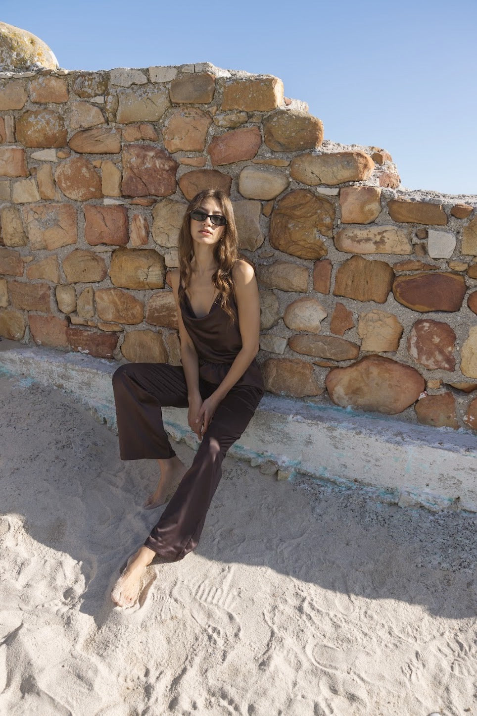 Corfu Pants - Chocolate