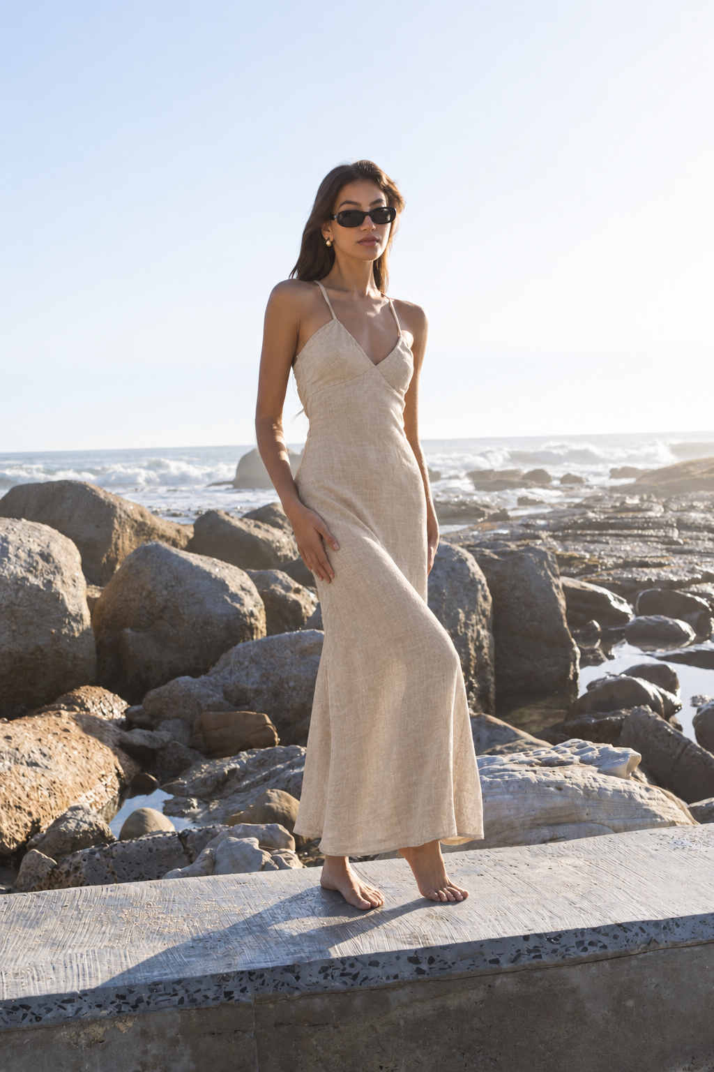 California Tie Back Dress