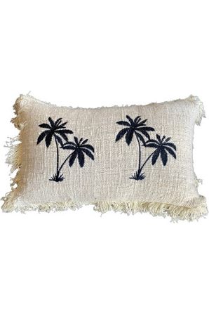 Cotton Cushion Long - Stitching