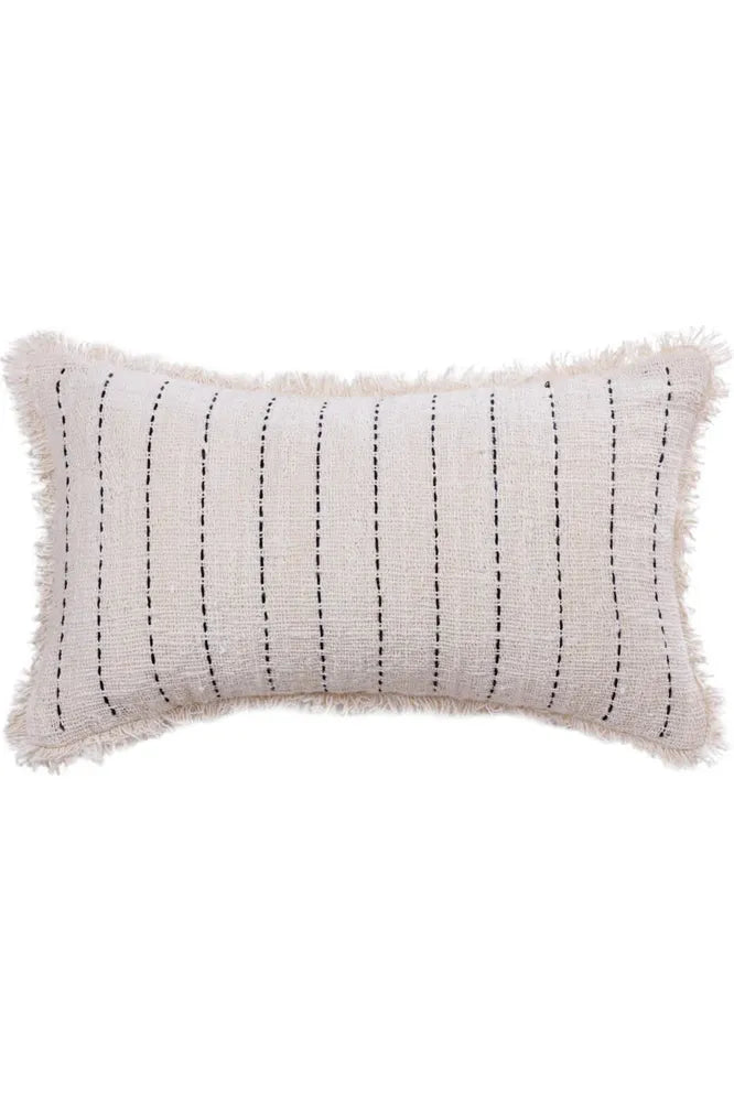 Cotton Cushion Long - Stitching