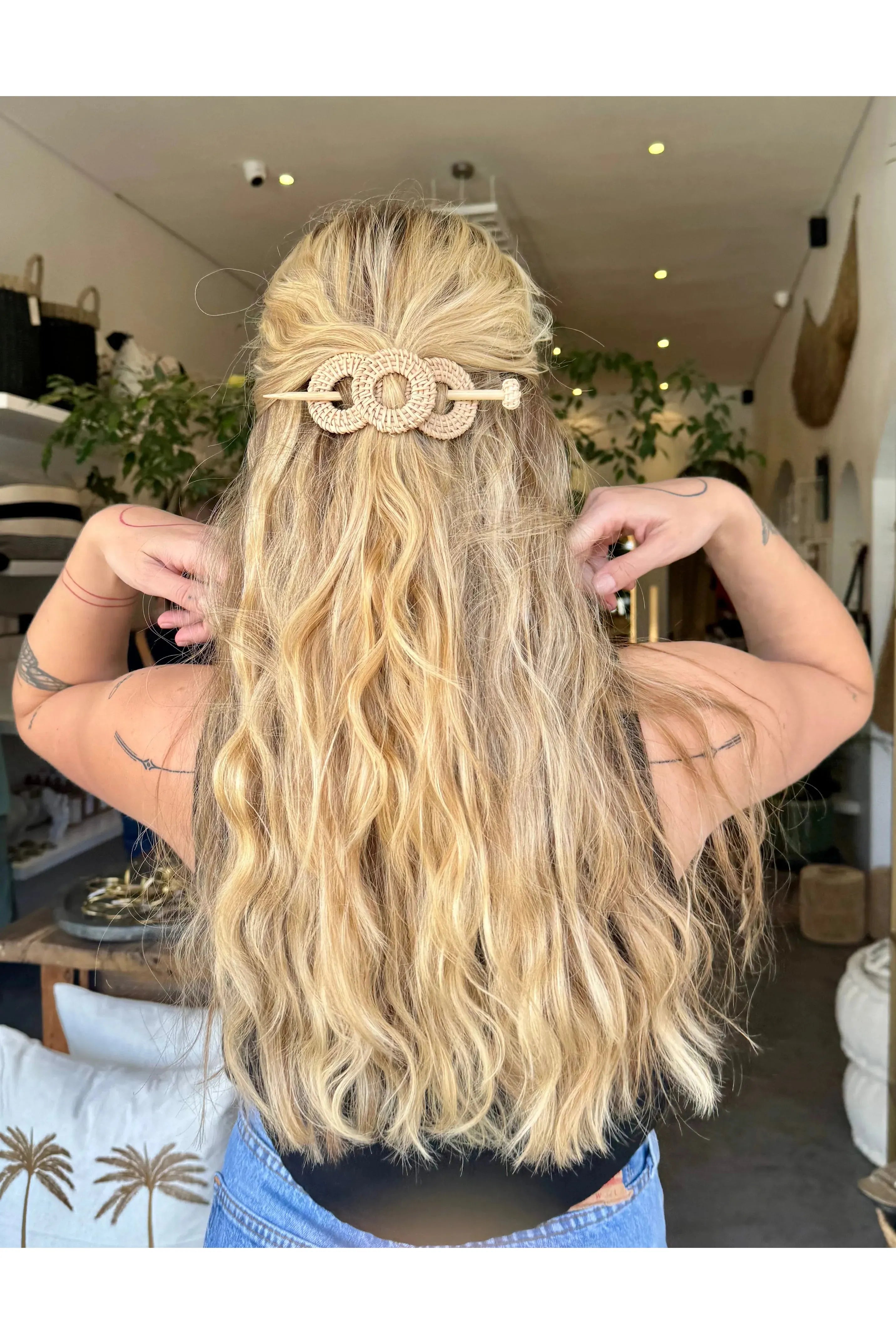 Sienna - Woven Hairclip