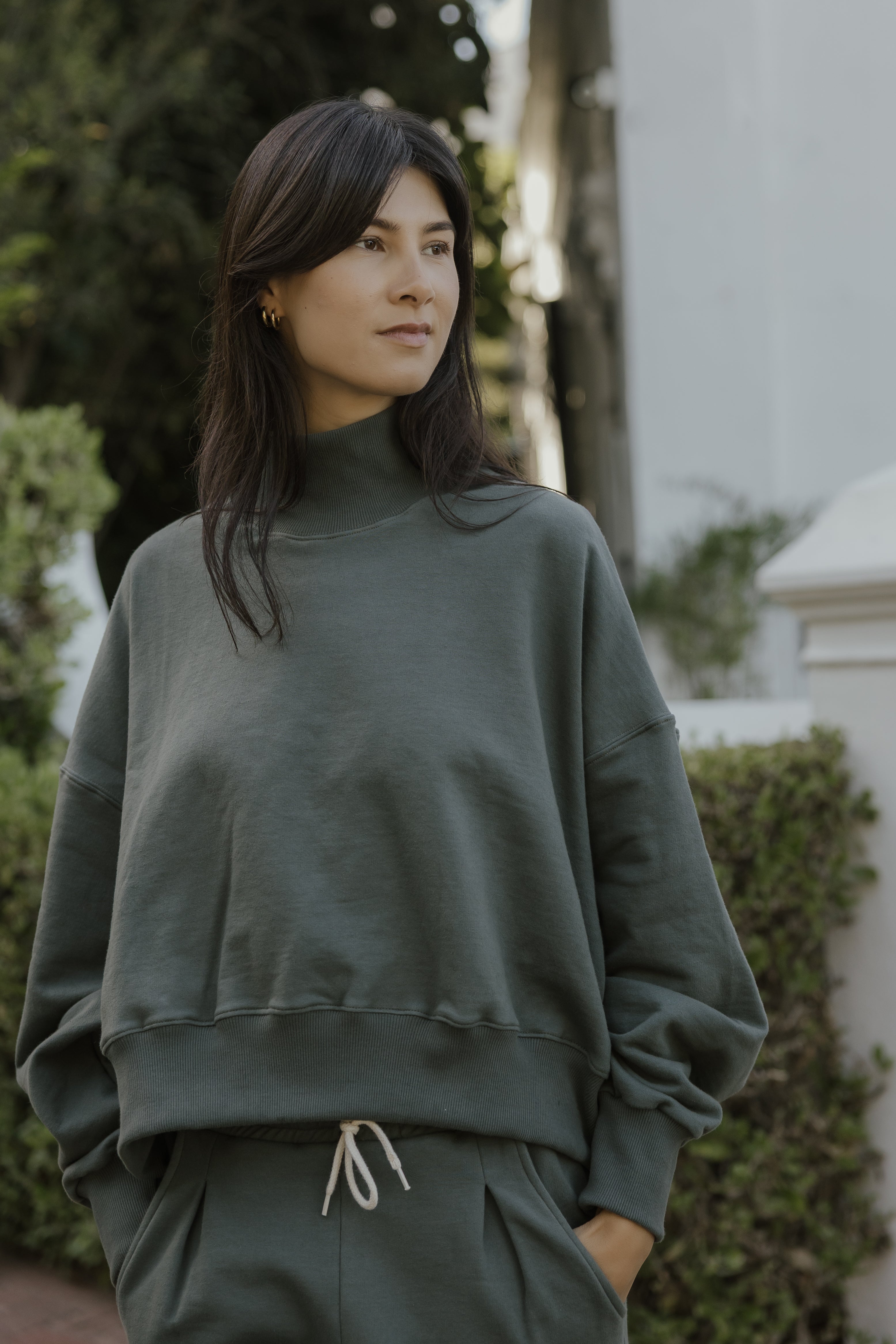 Jordan Funnel Neck Top