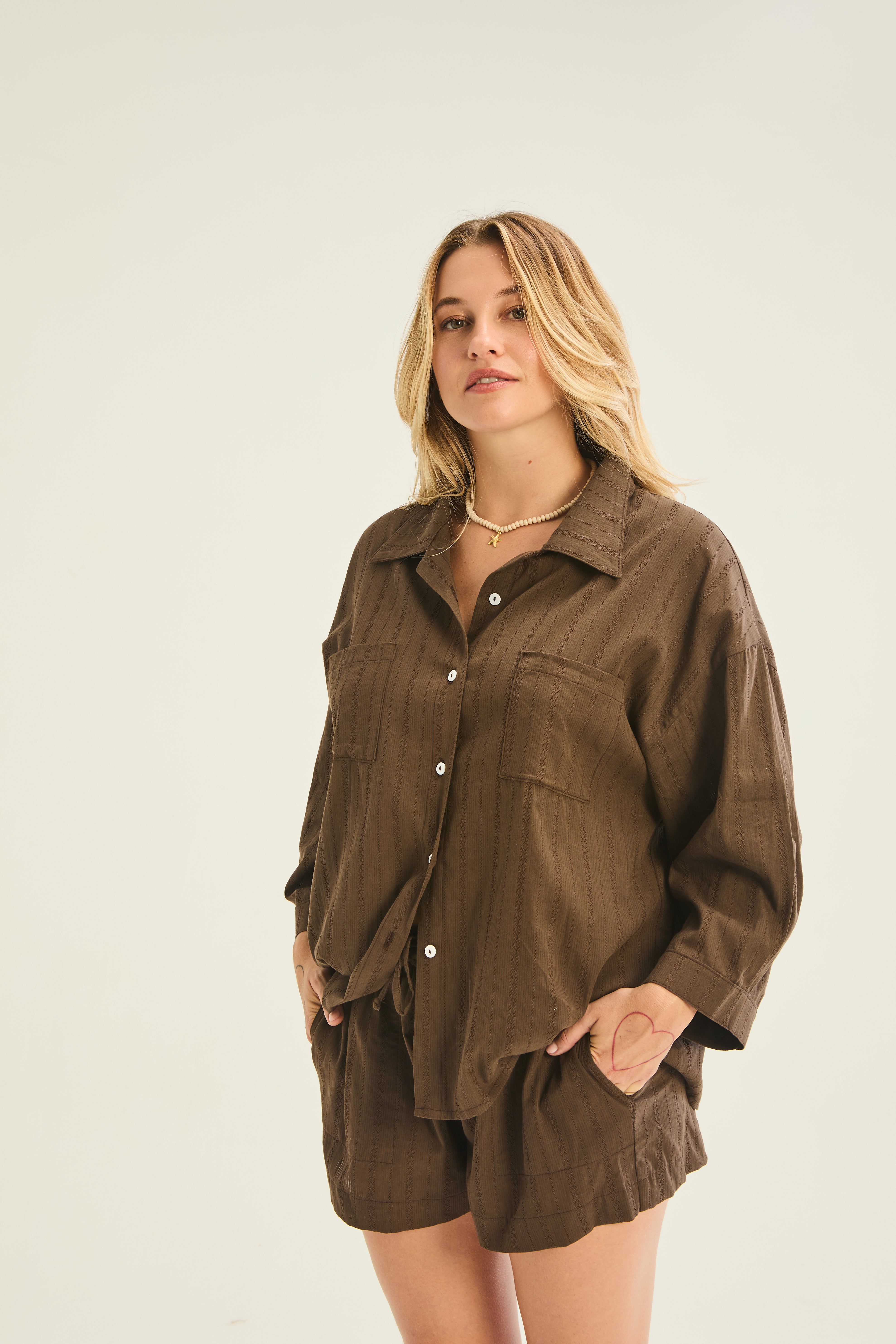 Majorca Shirt - Choc