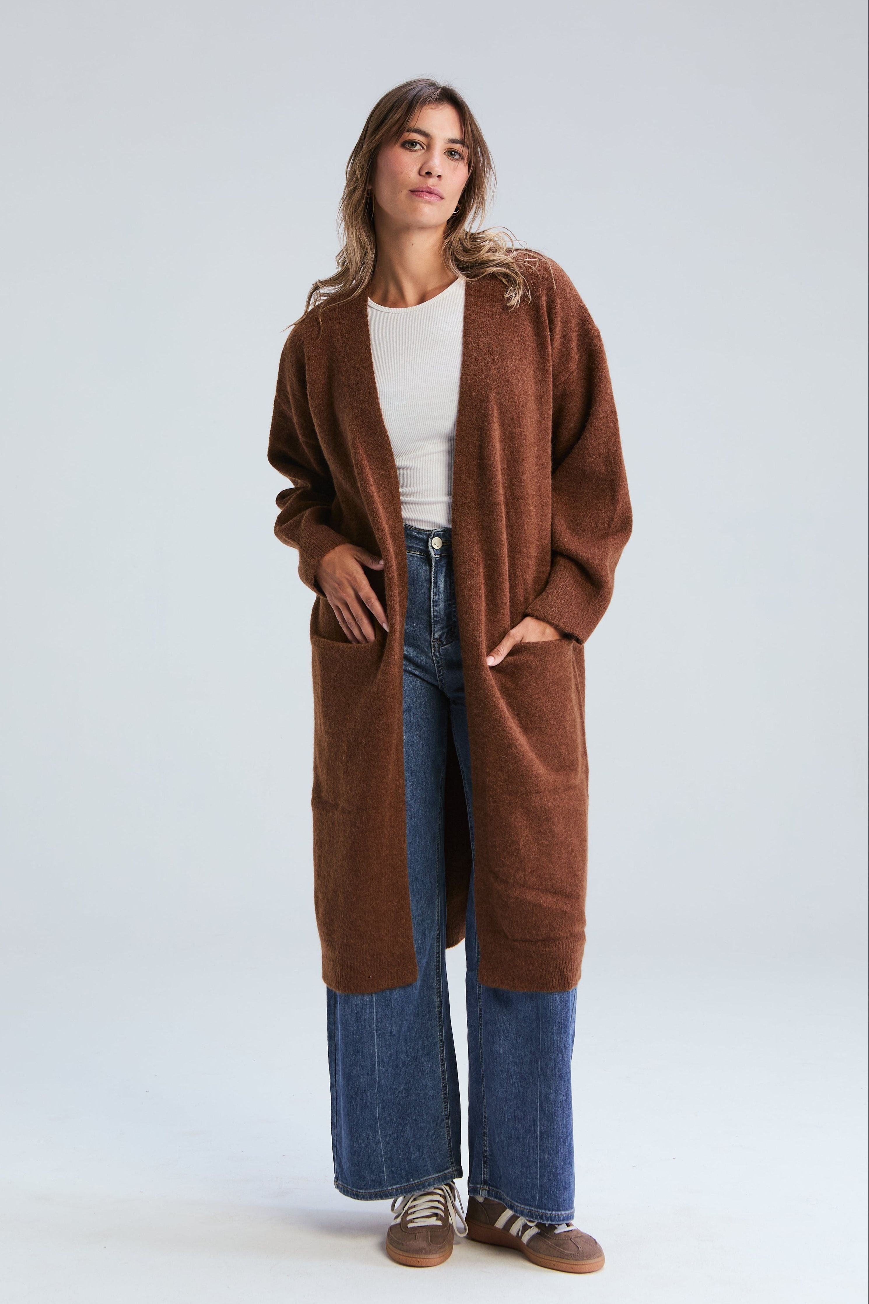 Maibu Cardi - Clay