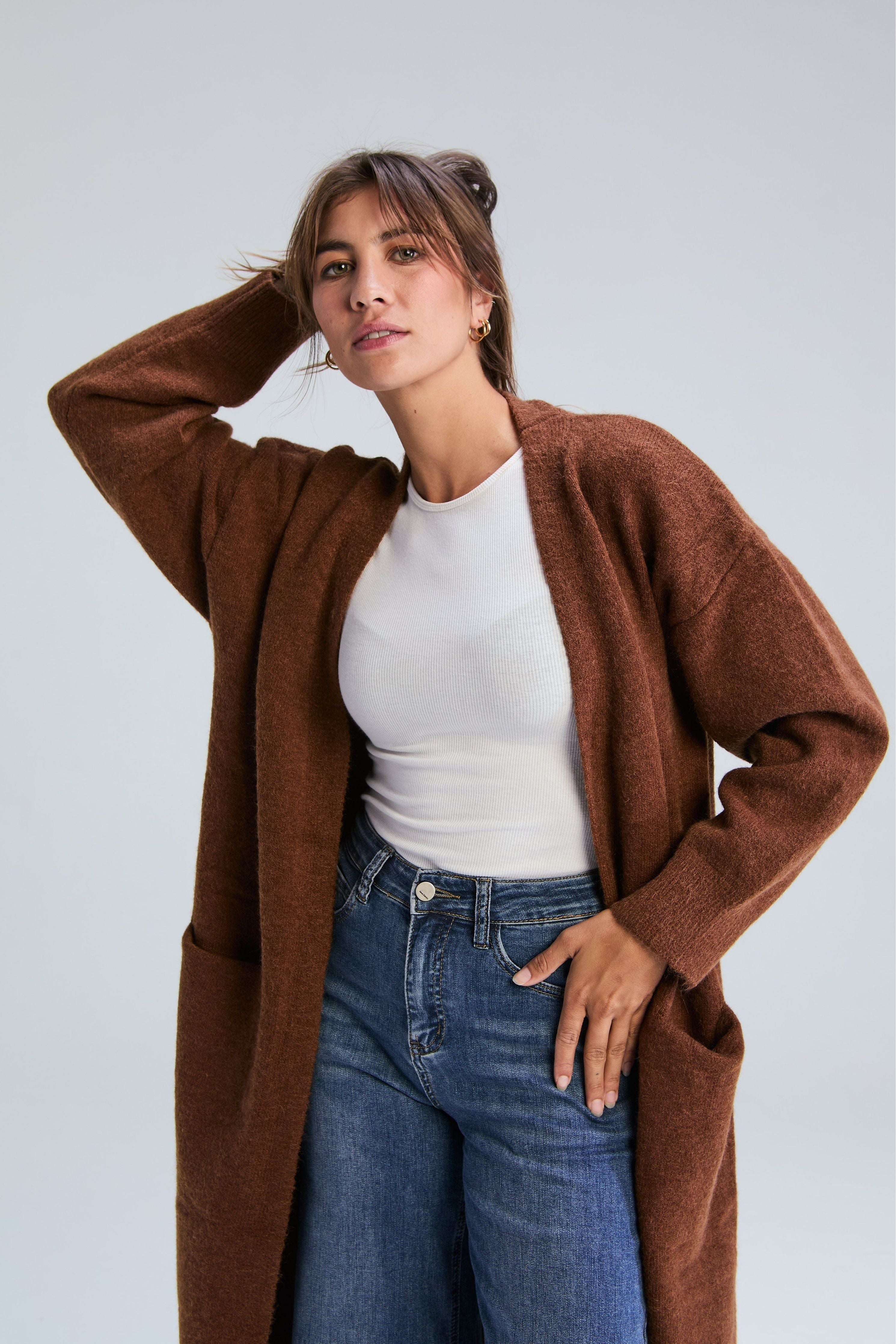 Maibu Cardi - Clay