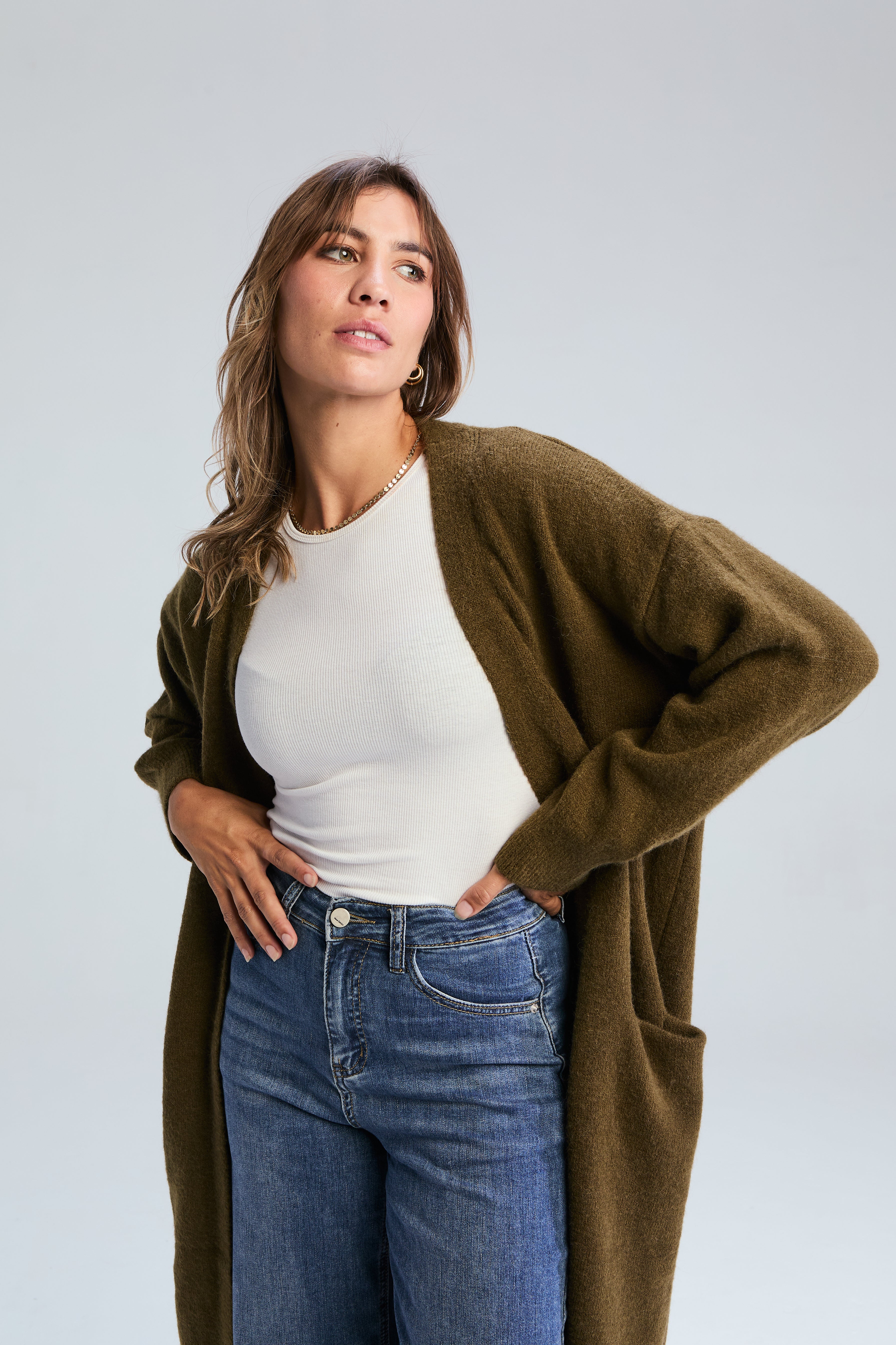 Malibu Cardi - Moss
