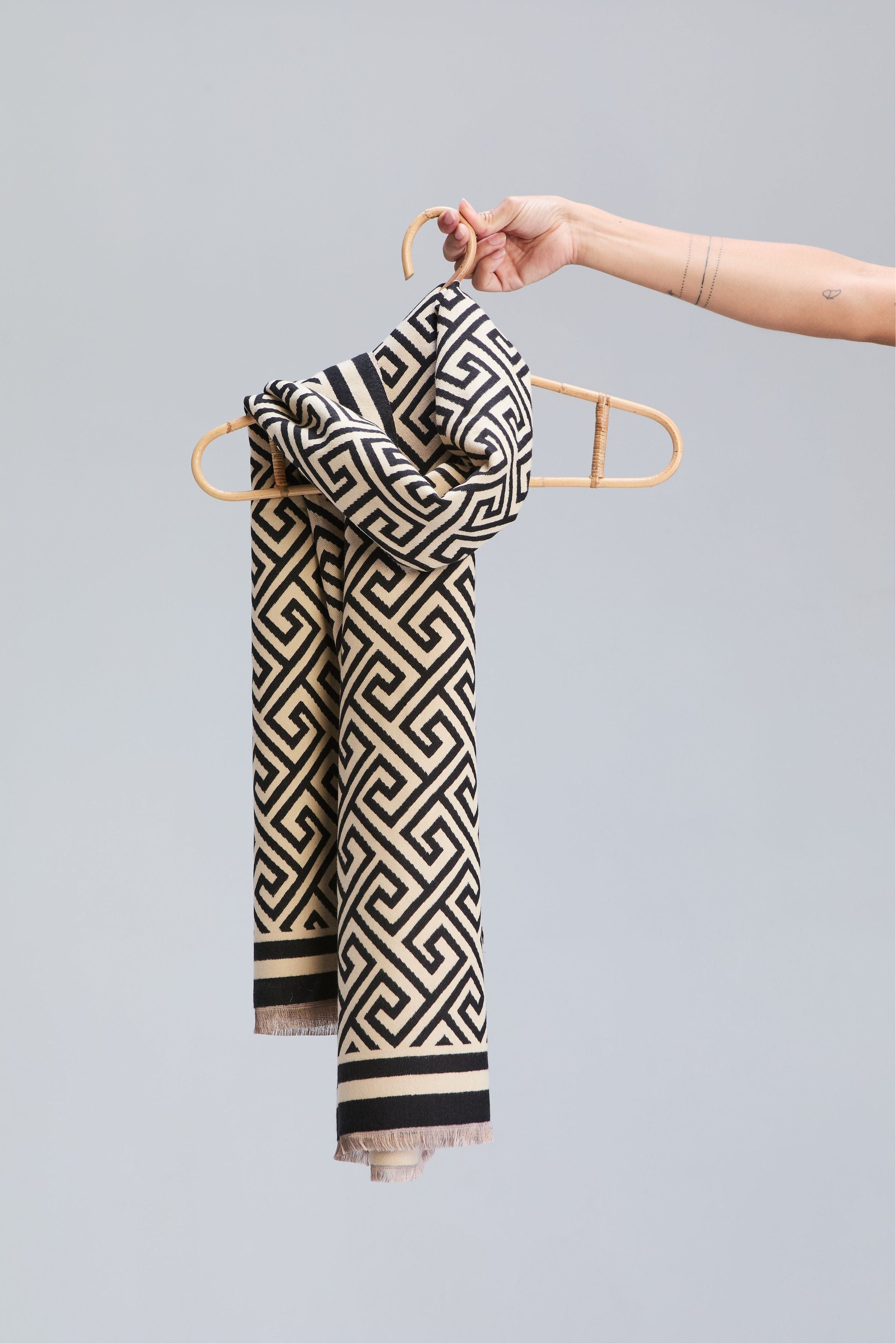 Cozy Scarf - Block Print