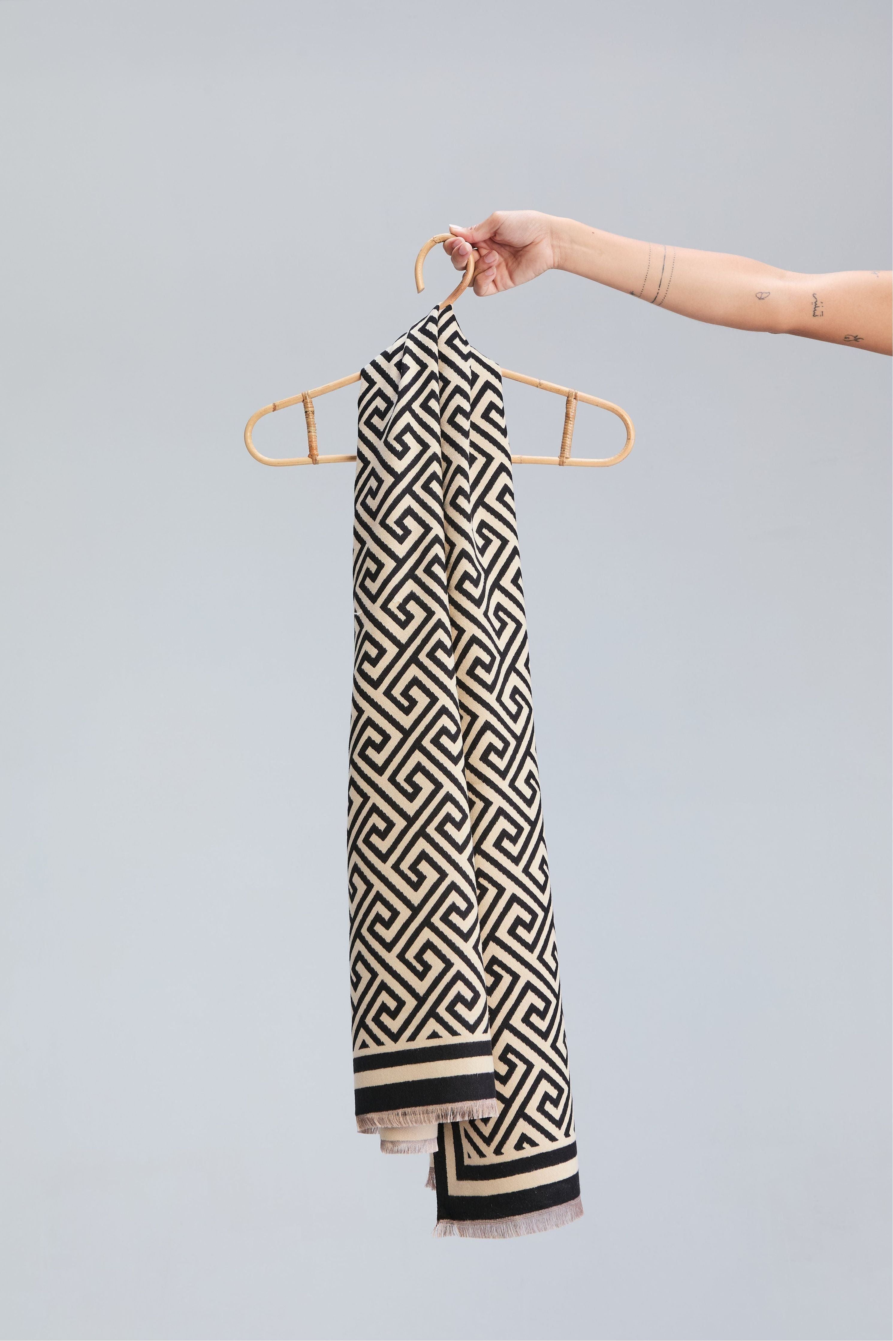 Cozy Scarf - Block Print