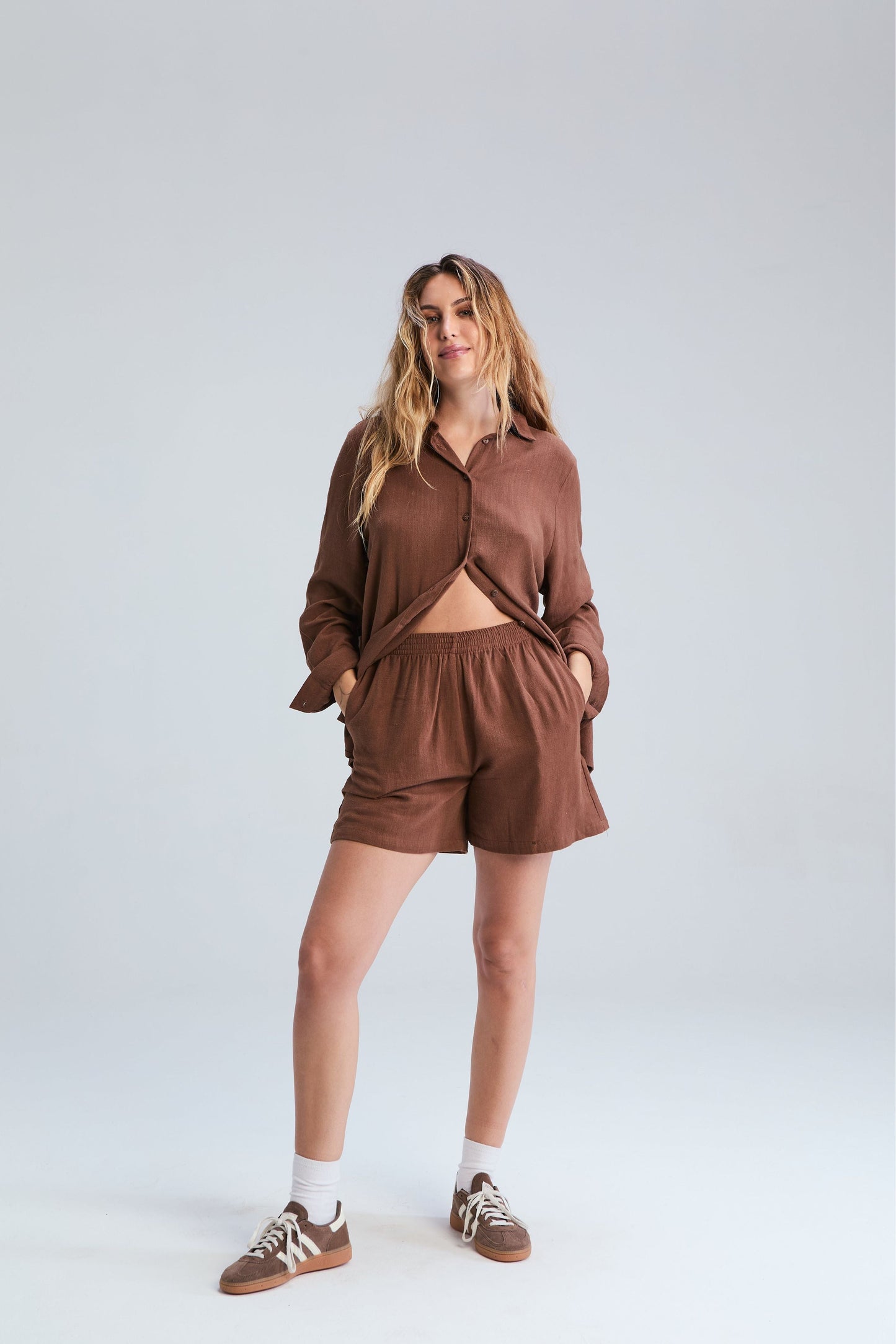 Corfu Shorts - Chocolate