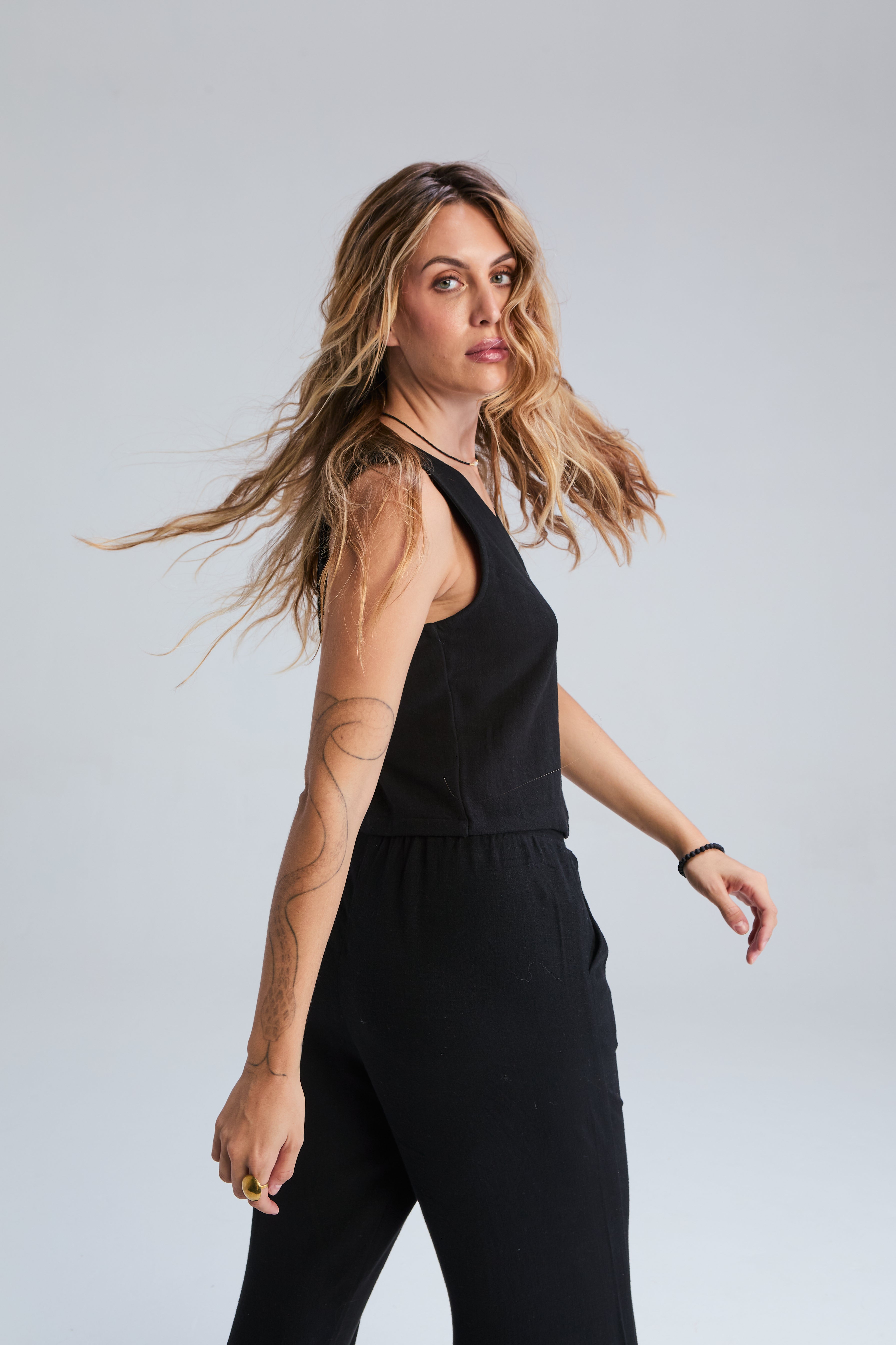 Corfu Waistcoat - Black
