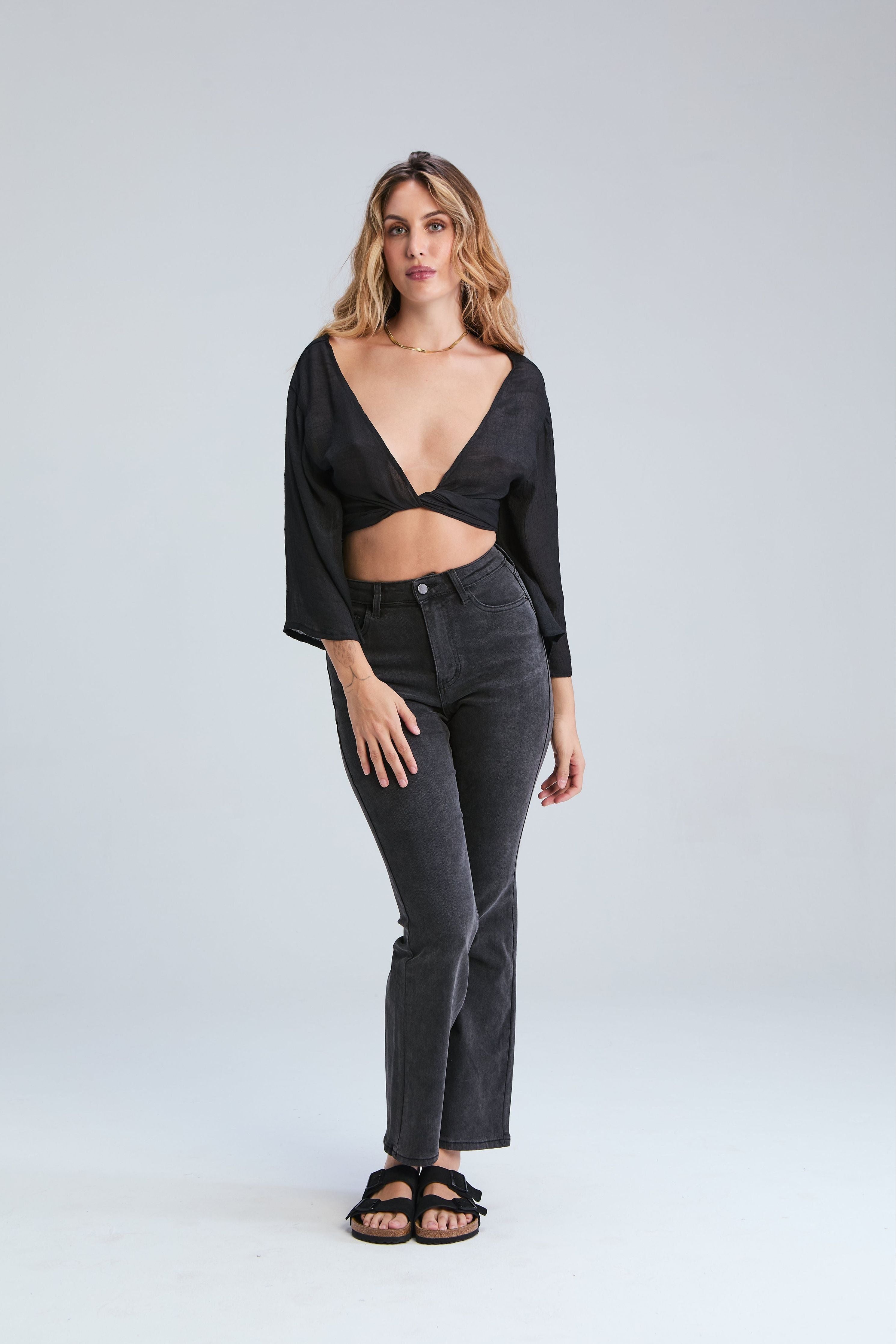 Lucca Jeans - Washed Black
