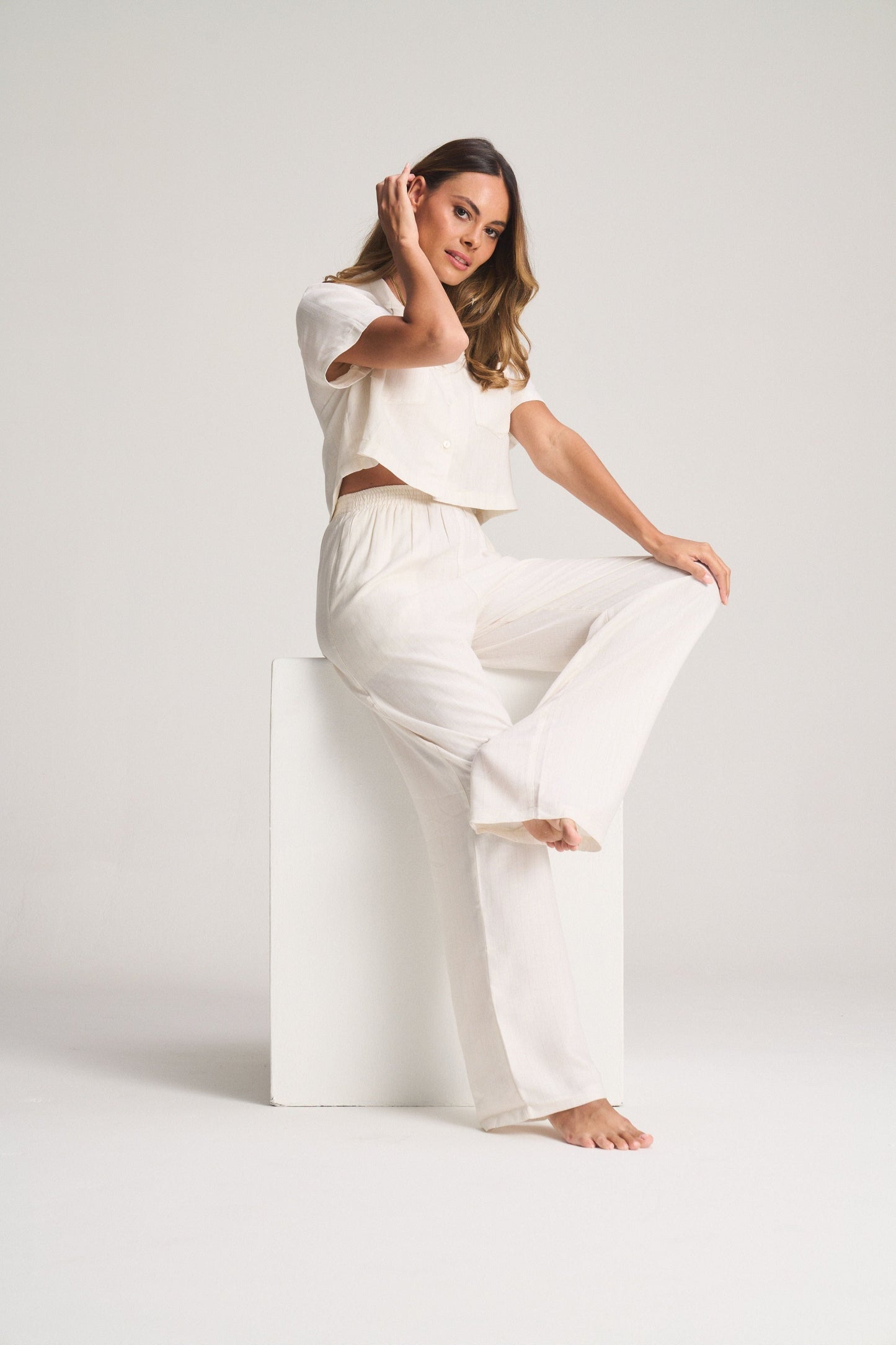 Majorca Cropped Shirt