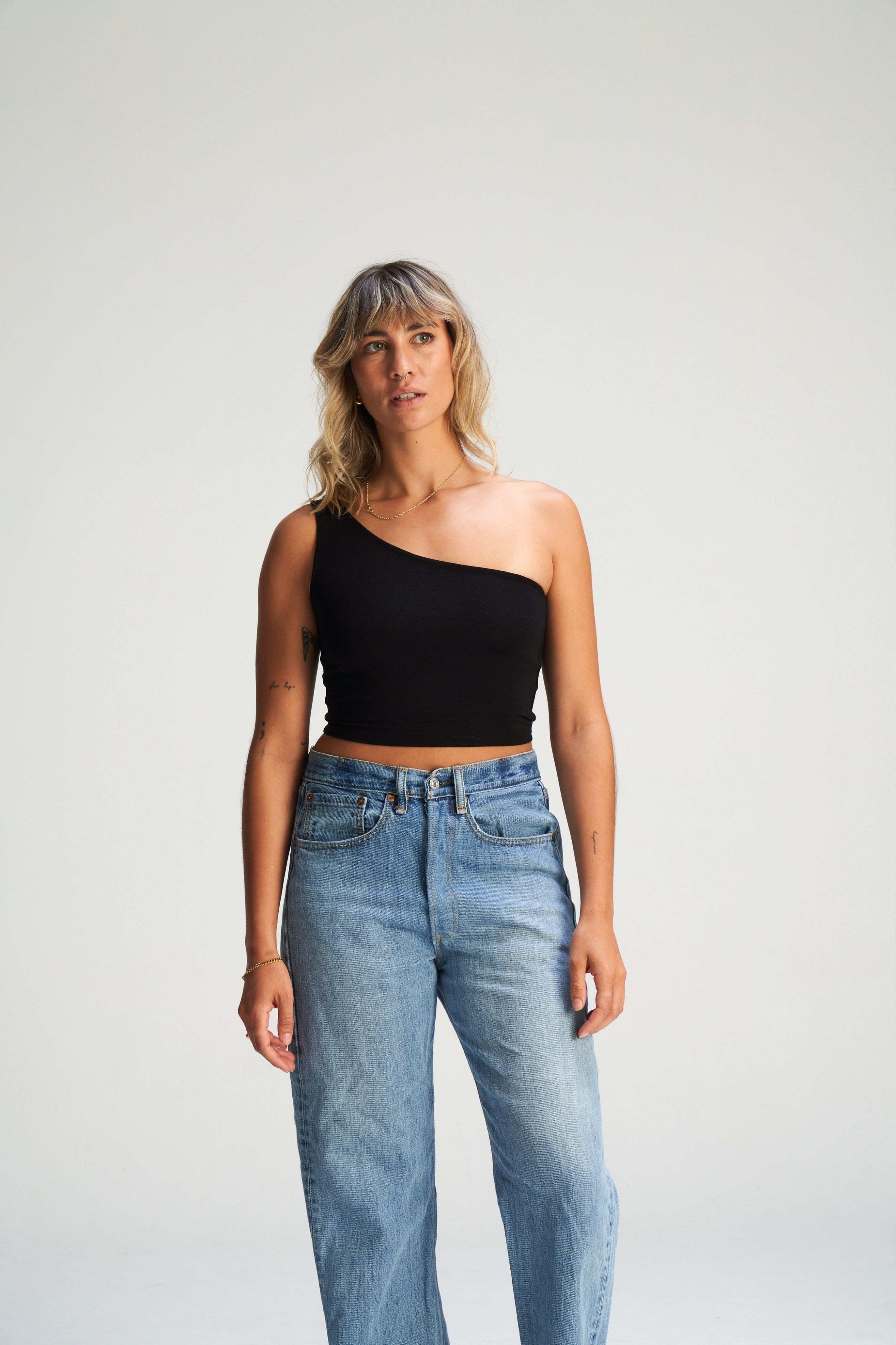 One Shoulder Tank